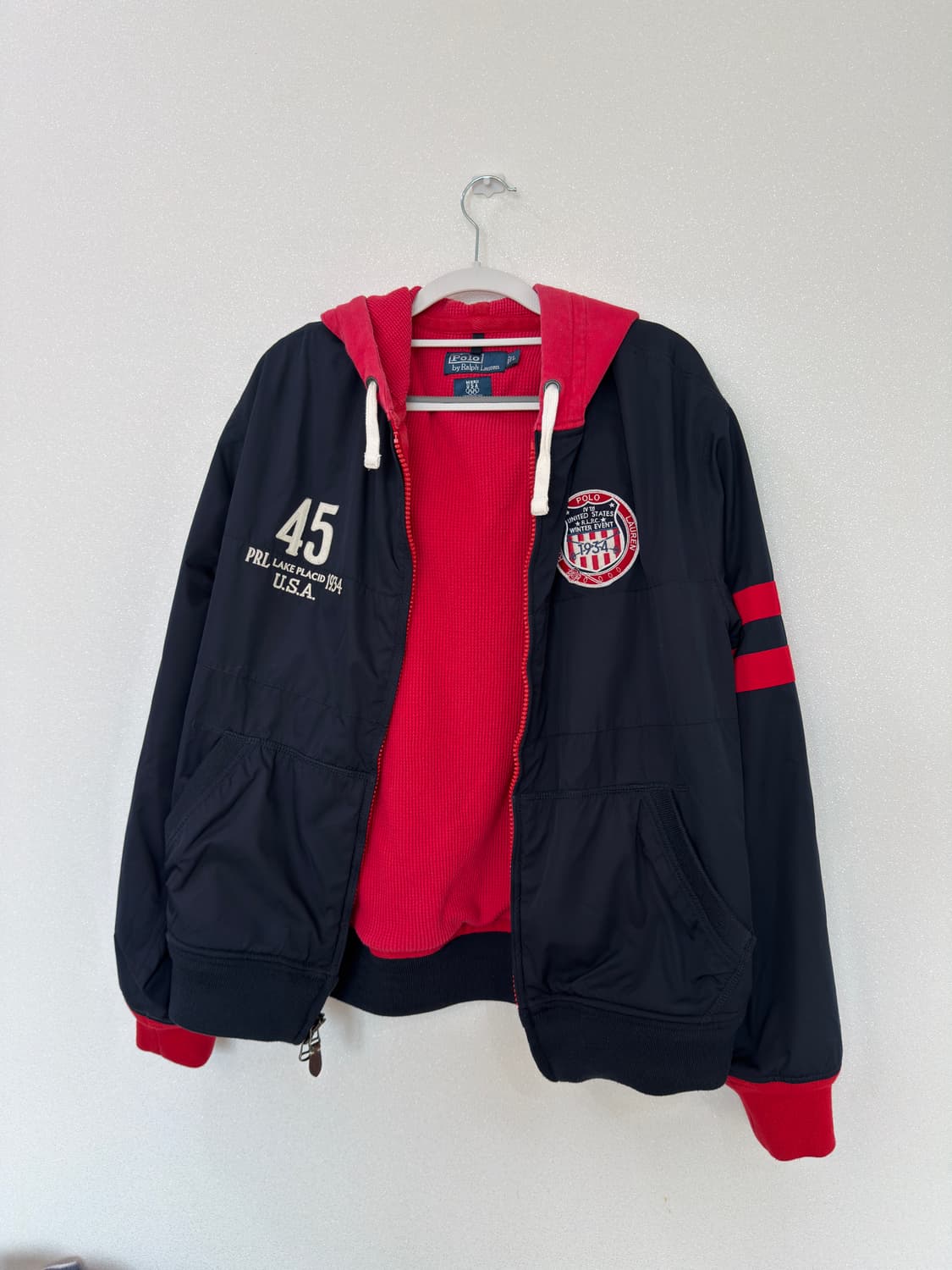 [L] Polo 폴로 랄프로렌 한정판 벤쿠버 올림픽 후드집업 점퍼 상품이미지3