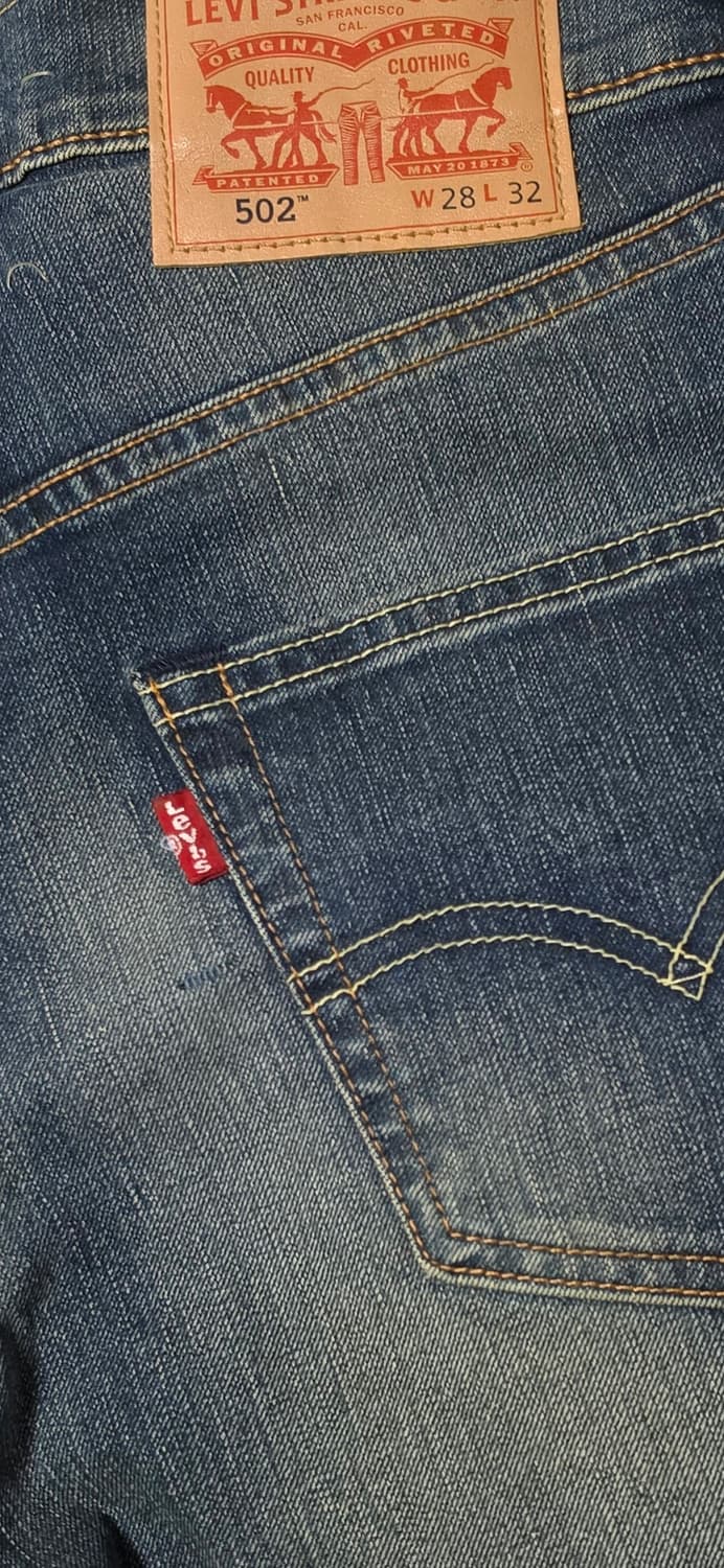 리바이스 502 청바지 W28 상품이미지5