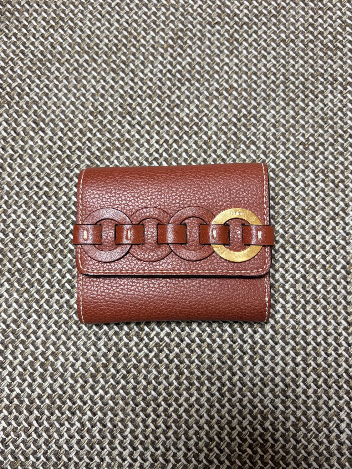 끌로에 반지갑 브라운 상품이미지1