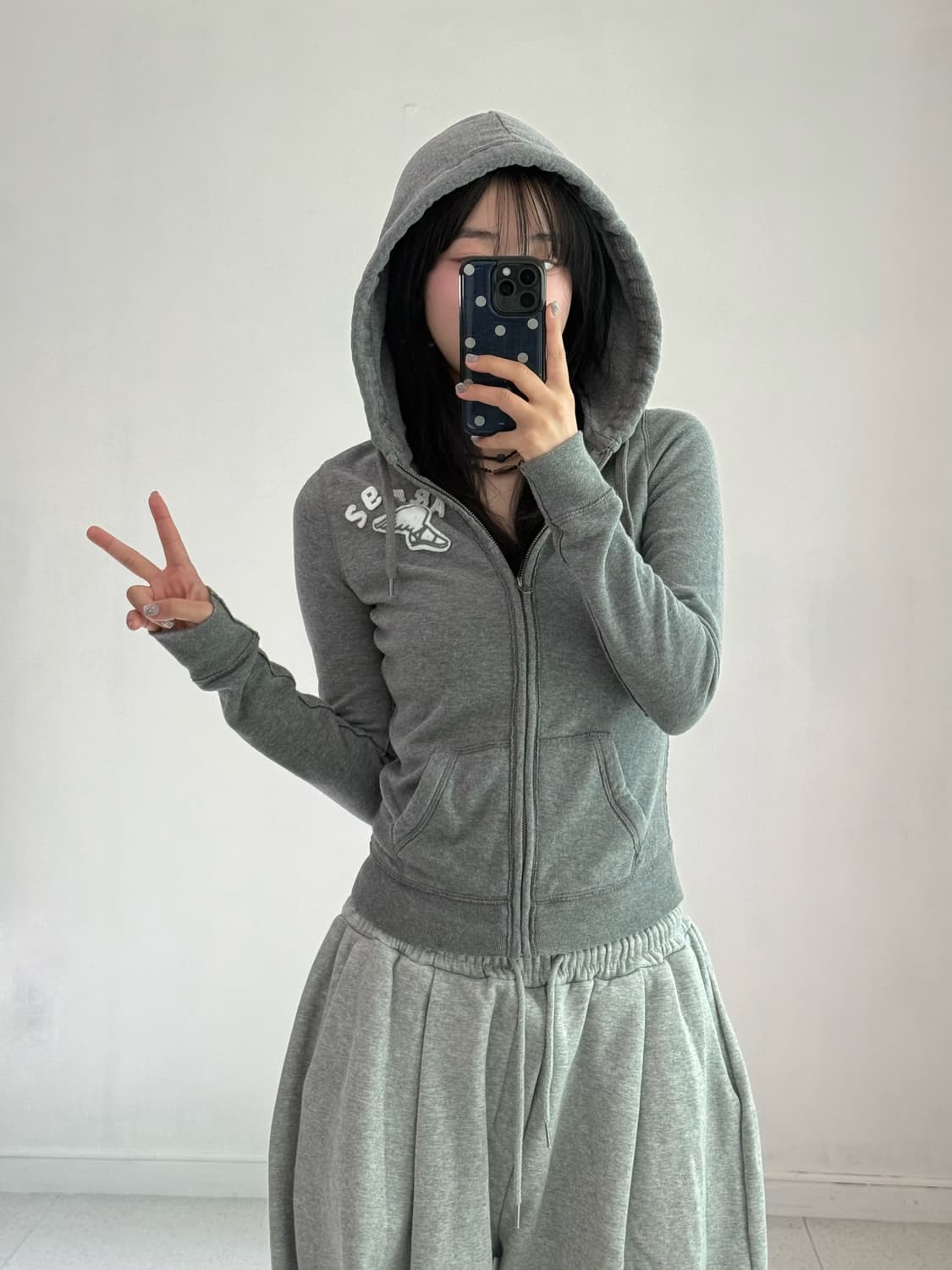 아베크롬비 딱붙핏 후드집업 상품이미지4