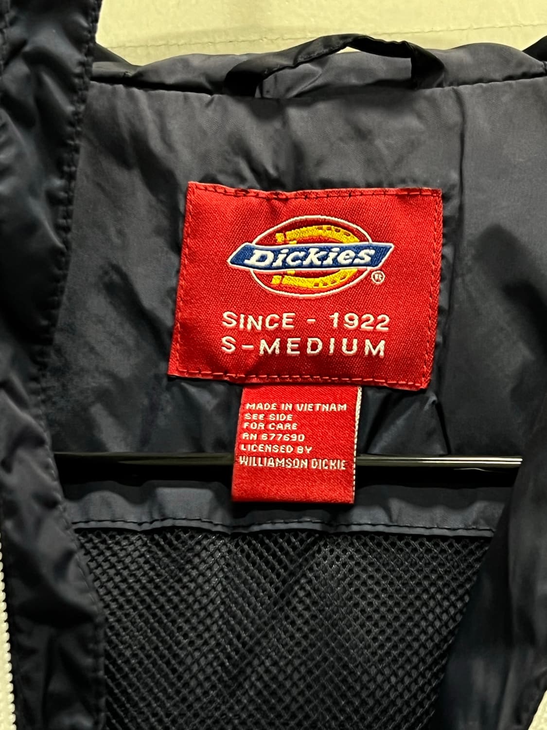 디키즈 나일론 우븐 바람막이 자켓 네이비 상품이미지4