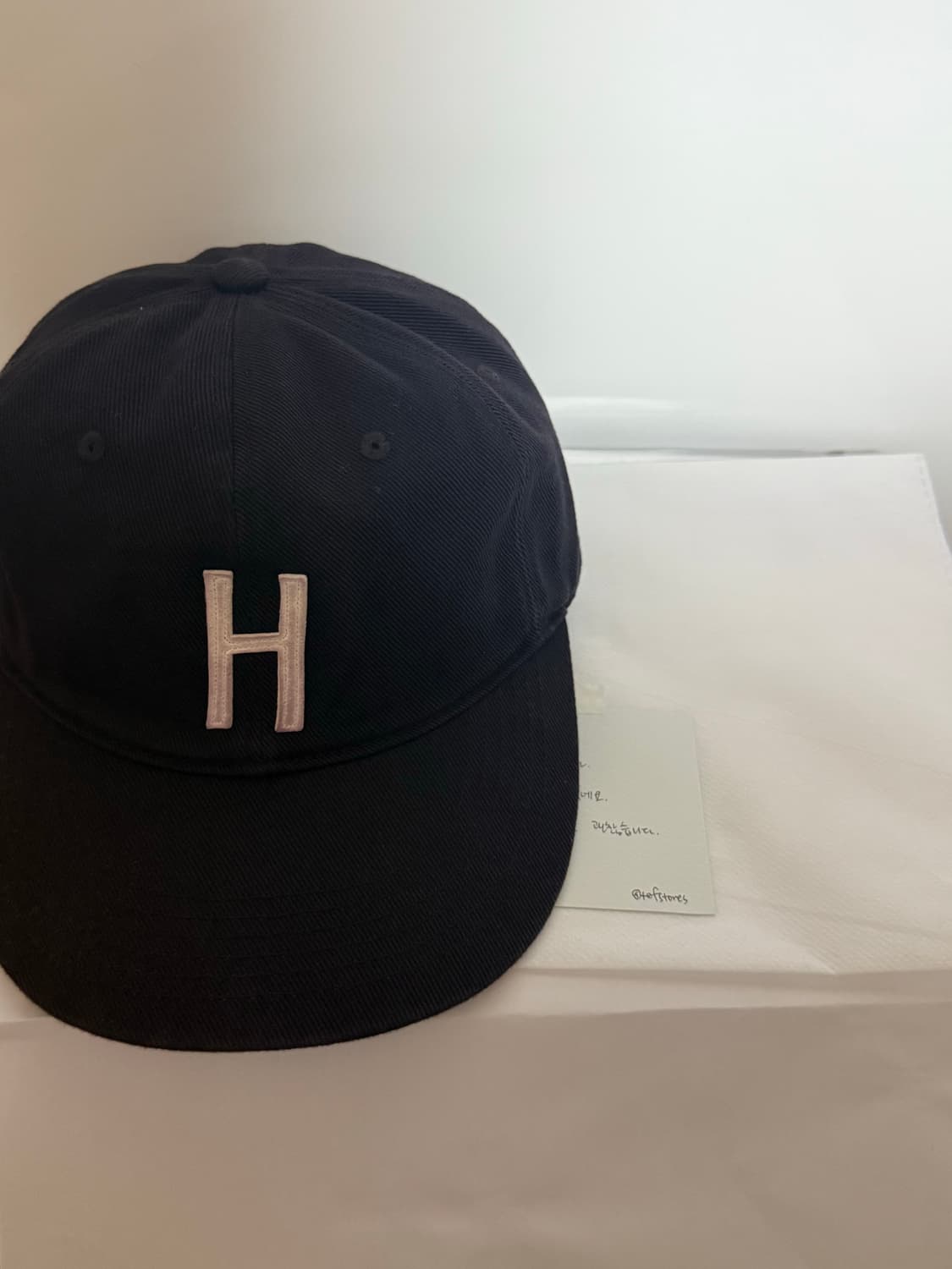 새 상품- 테프스토어즈 볼캡 (M사이즈)Almost black 상품이미지2