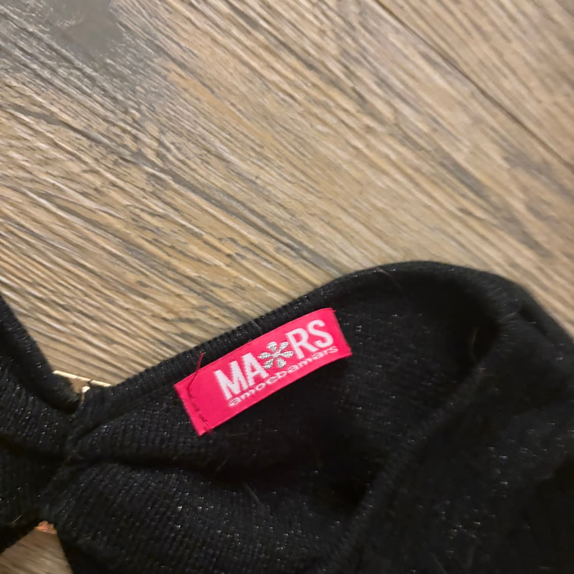 마즈 오네갸루 니트탑 시스루 상품이미지4