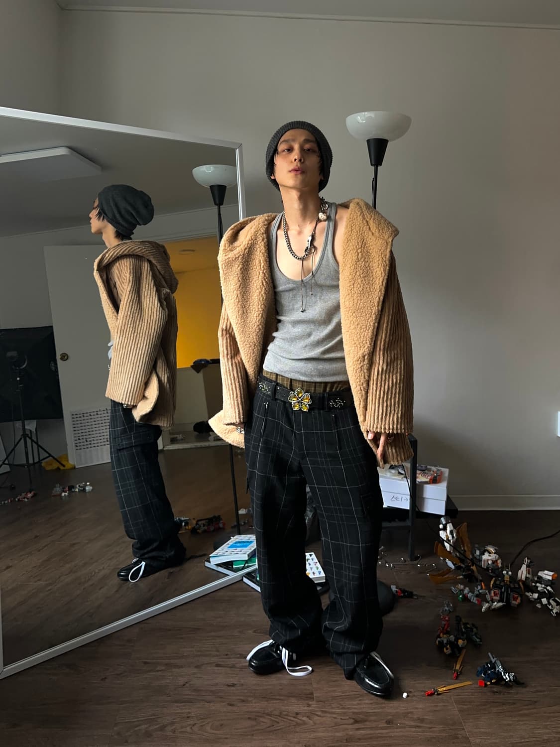 Indio 헤비 코듀로이 후디 자켓 상품이미지5