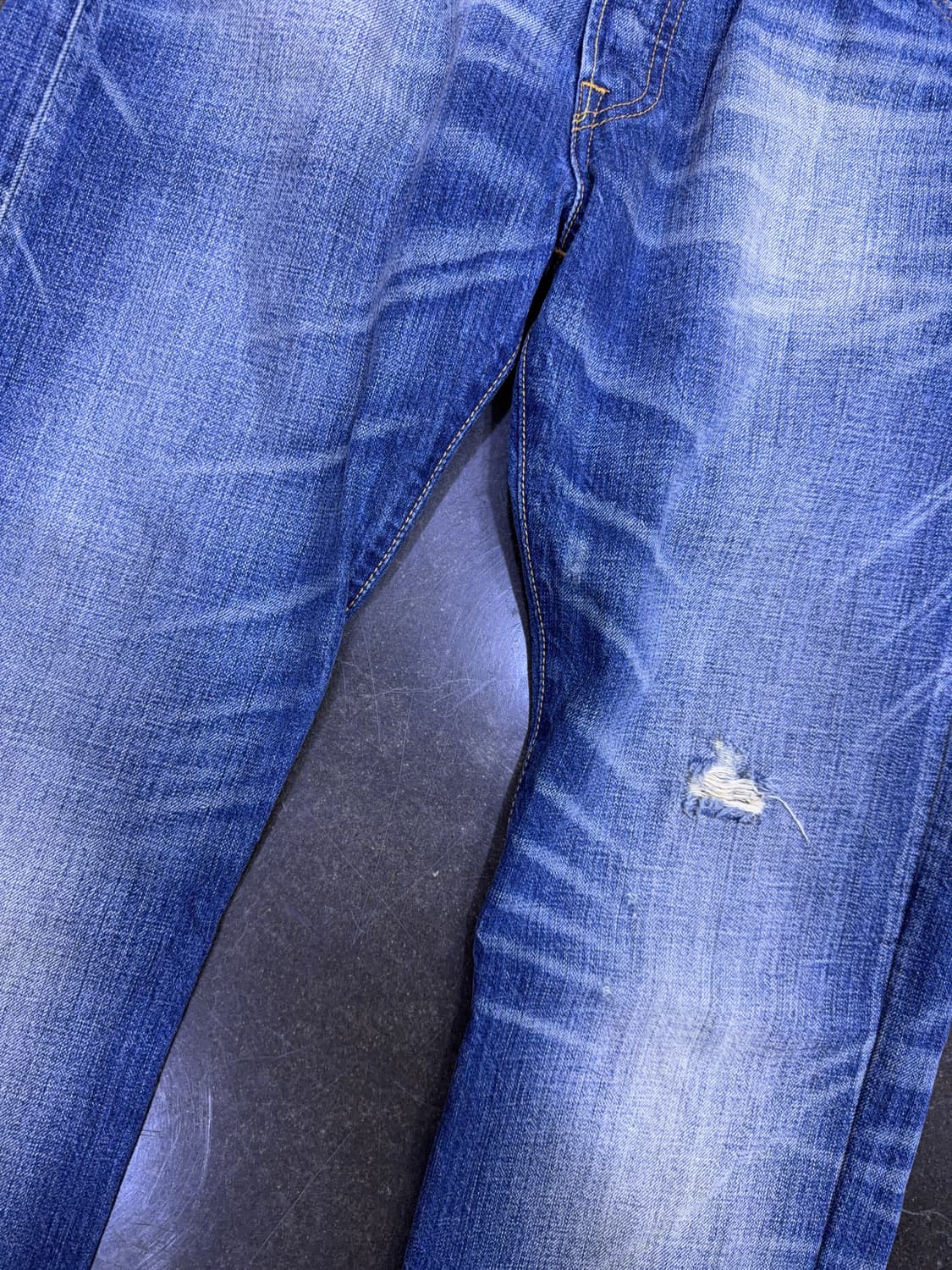 리바이스 501 빈티지 00's 워싱 레귤러핏 데님팬츠 32 상품이미지4