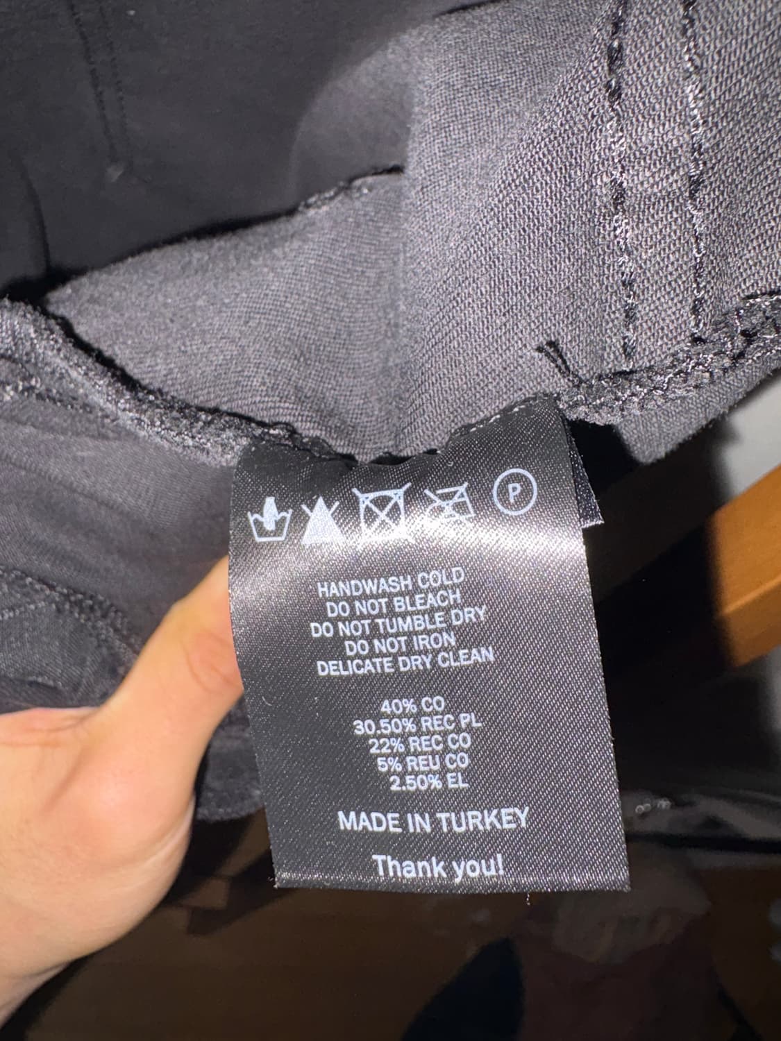 ottolinger black trompe l œil jeans 상품이미지5