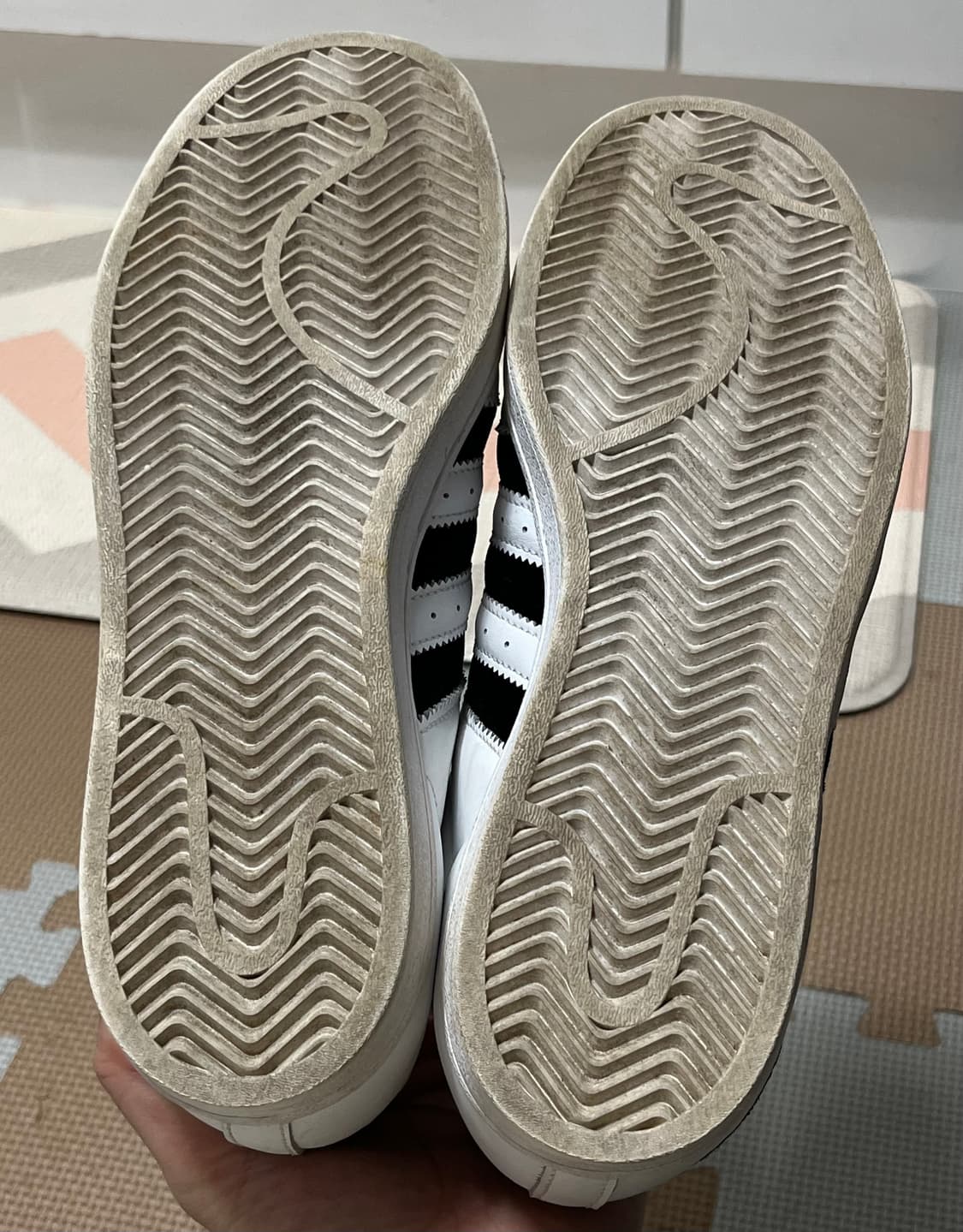 아디다스 슈퍼스타 한정판 신발 스니커즈 260 상품이미지5