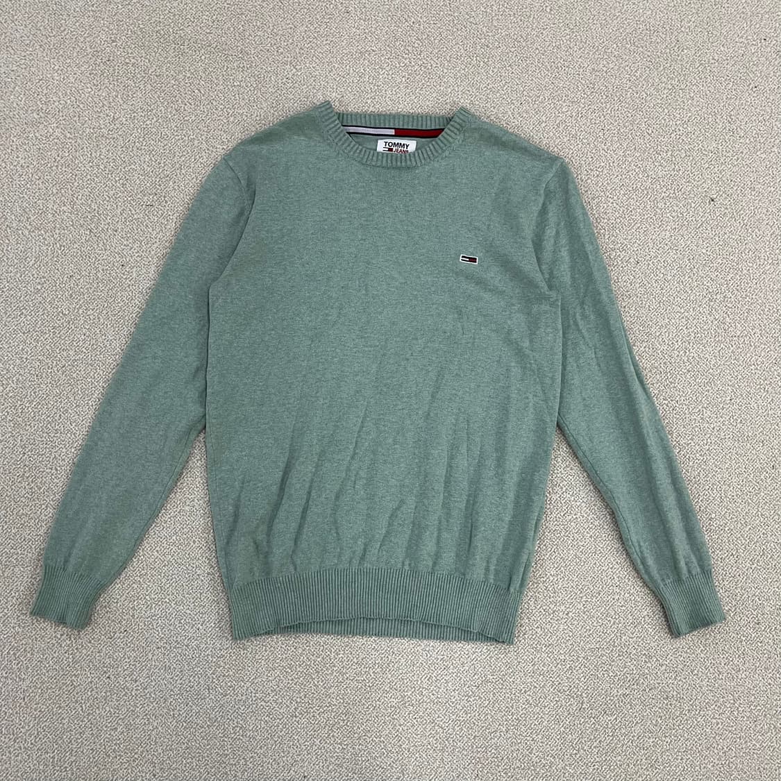 [M] 타미진스 코튼 라운드넥 긴팔 니트 스웨터 0114M1 상품이미지1