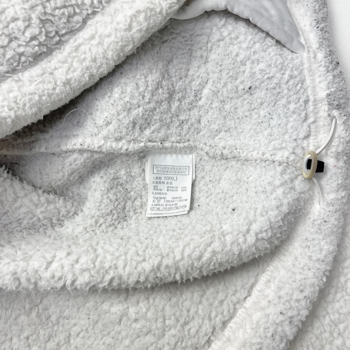 노스페이스 화이트라벨 집업 후리스 자켓 상품이미지8