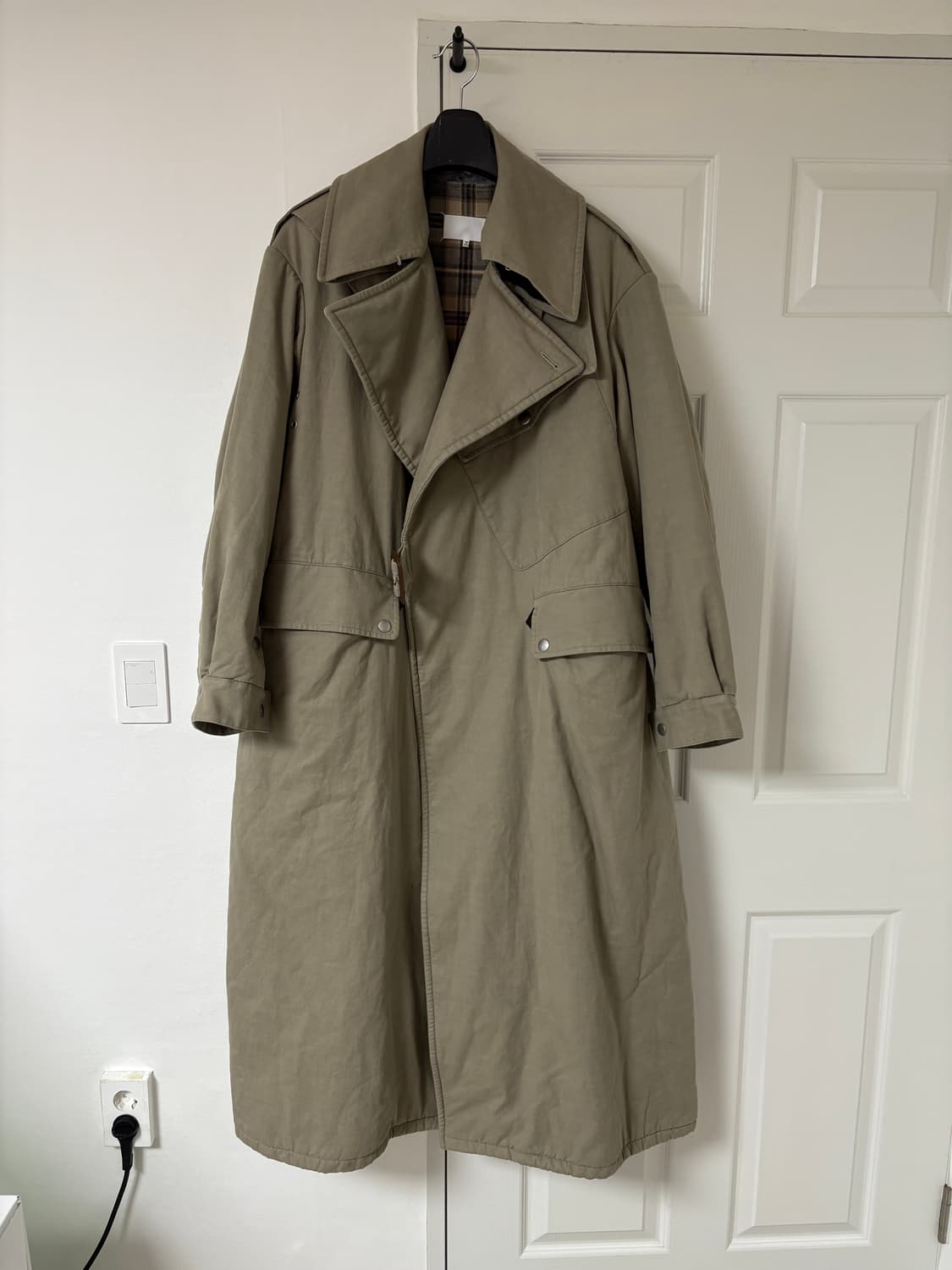 Maison Margiela 디컨스트럭티드 벨트 트렌치코트 40사이즈  상품이미지2