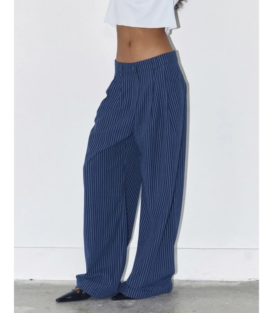 폴리수엠 스트라이프 팬츠 상품이미지2