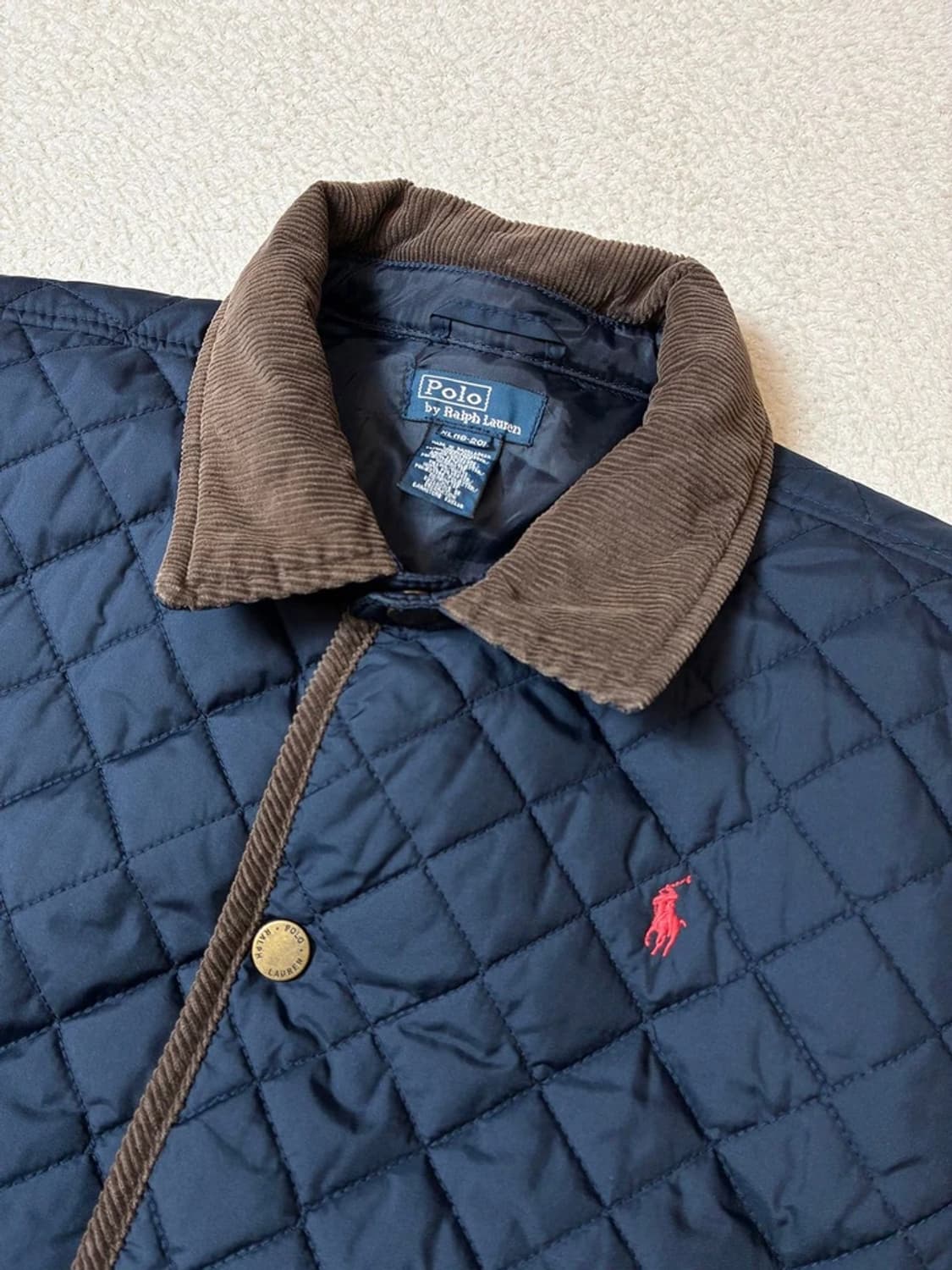 폴로 랄프로렌 헤리티지 클래식 퀼팅 하이넥 자켓 PN7131 상품이미지3