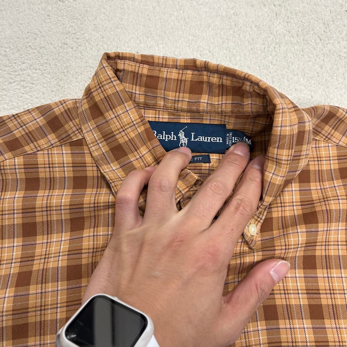 Polo Camel Check Shirt 상품이미지6