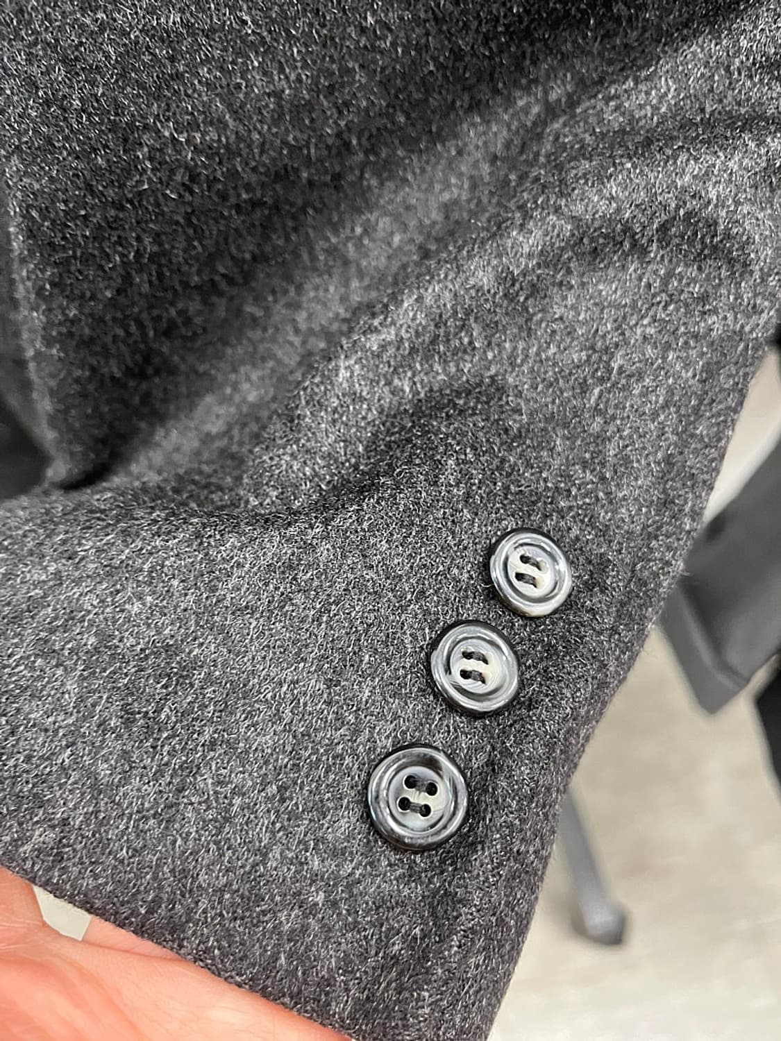 105) 마우리치오 밀라노 캐시미어100% 코트 상품이미지4