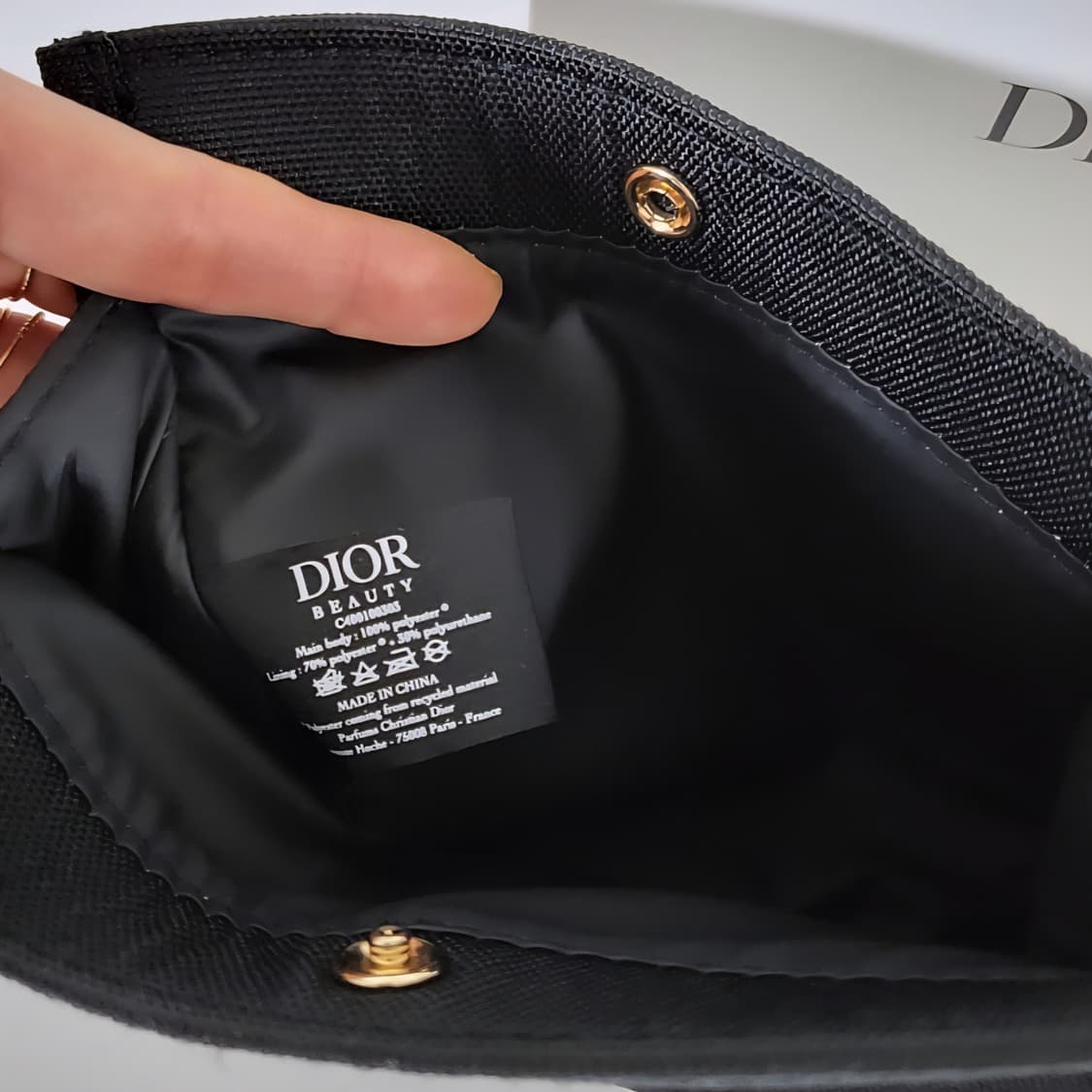 디올 뷰티 트라페제 파우치 상품이미지3