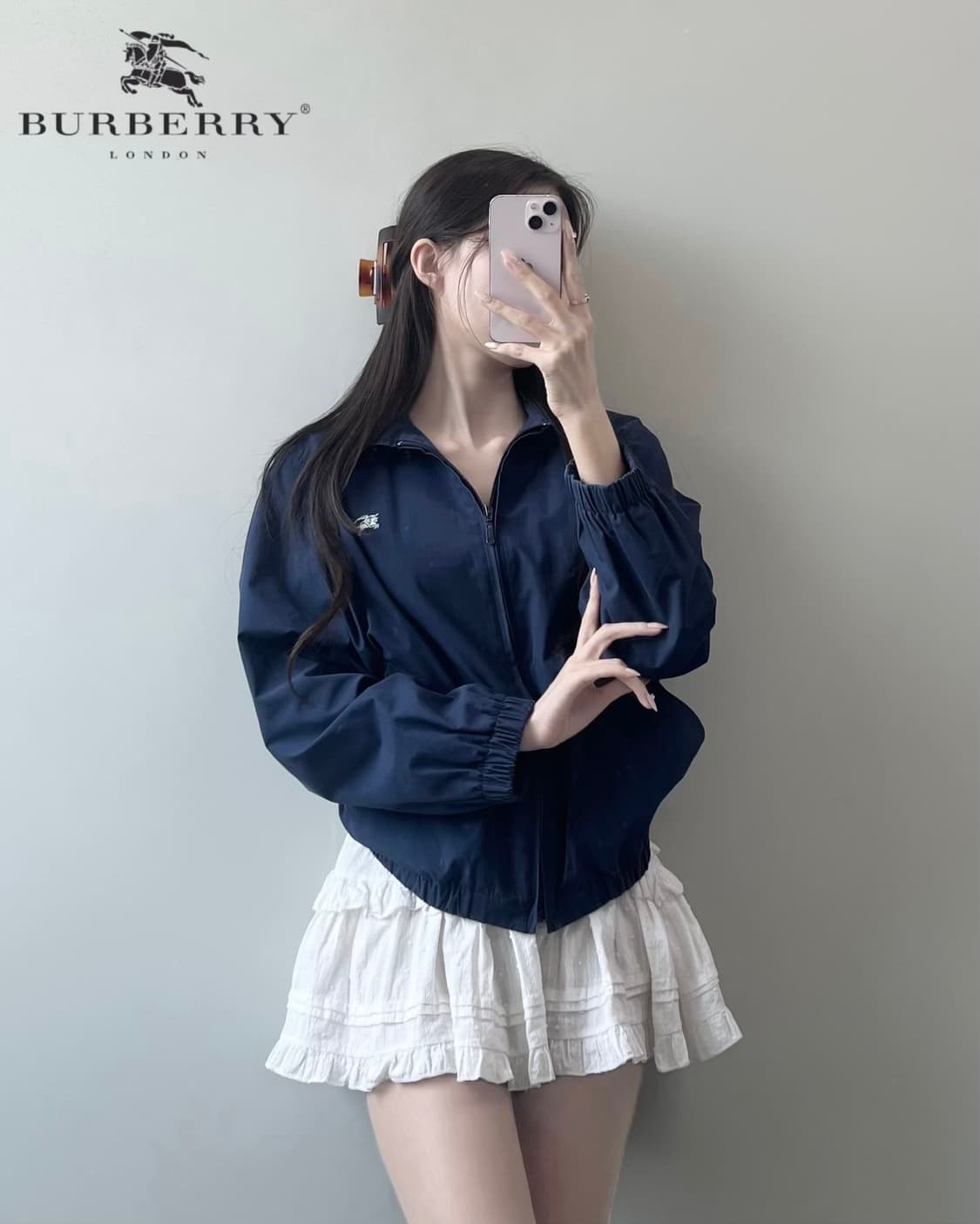 버버리 블루종 자켓 상품이미지3