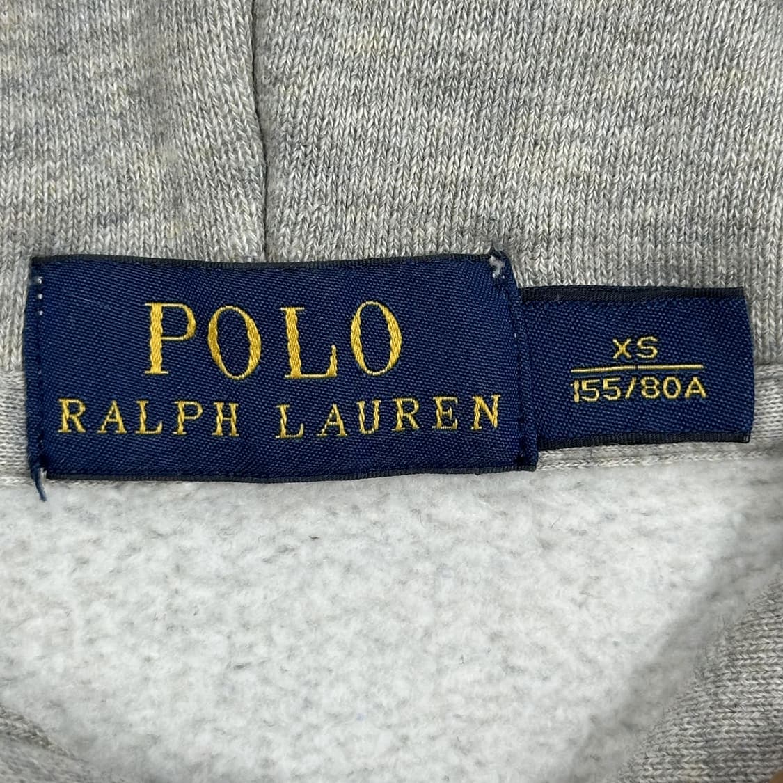 폴로 랄프로렌 여성 헤비코튼 후드티 그레이 여성XS 상품이미지6