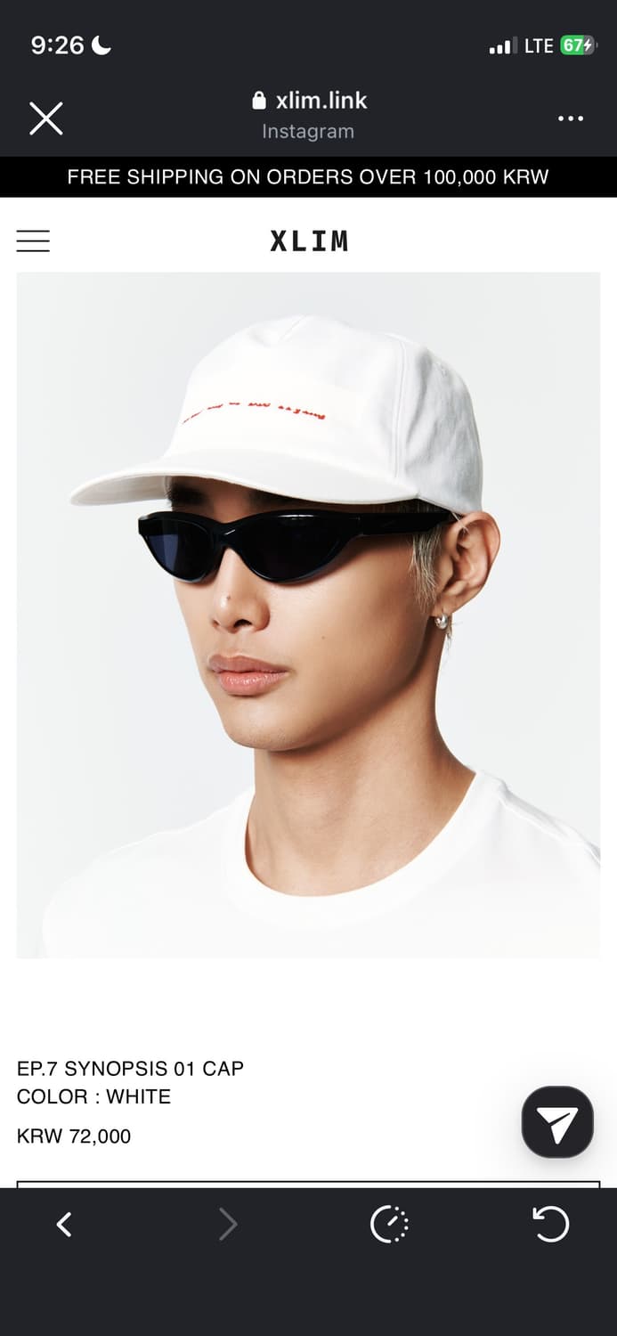 Xlim ep.7 모자 상품이미지4