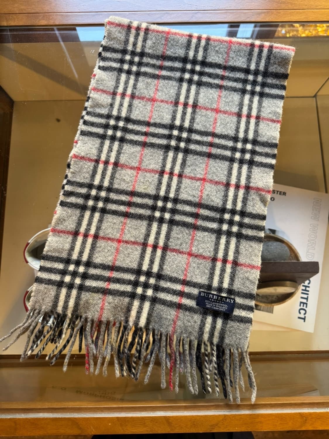 버버리 노바패턴 클래식 머플러  상품이미지3