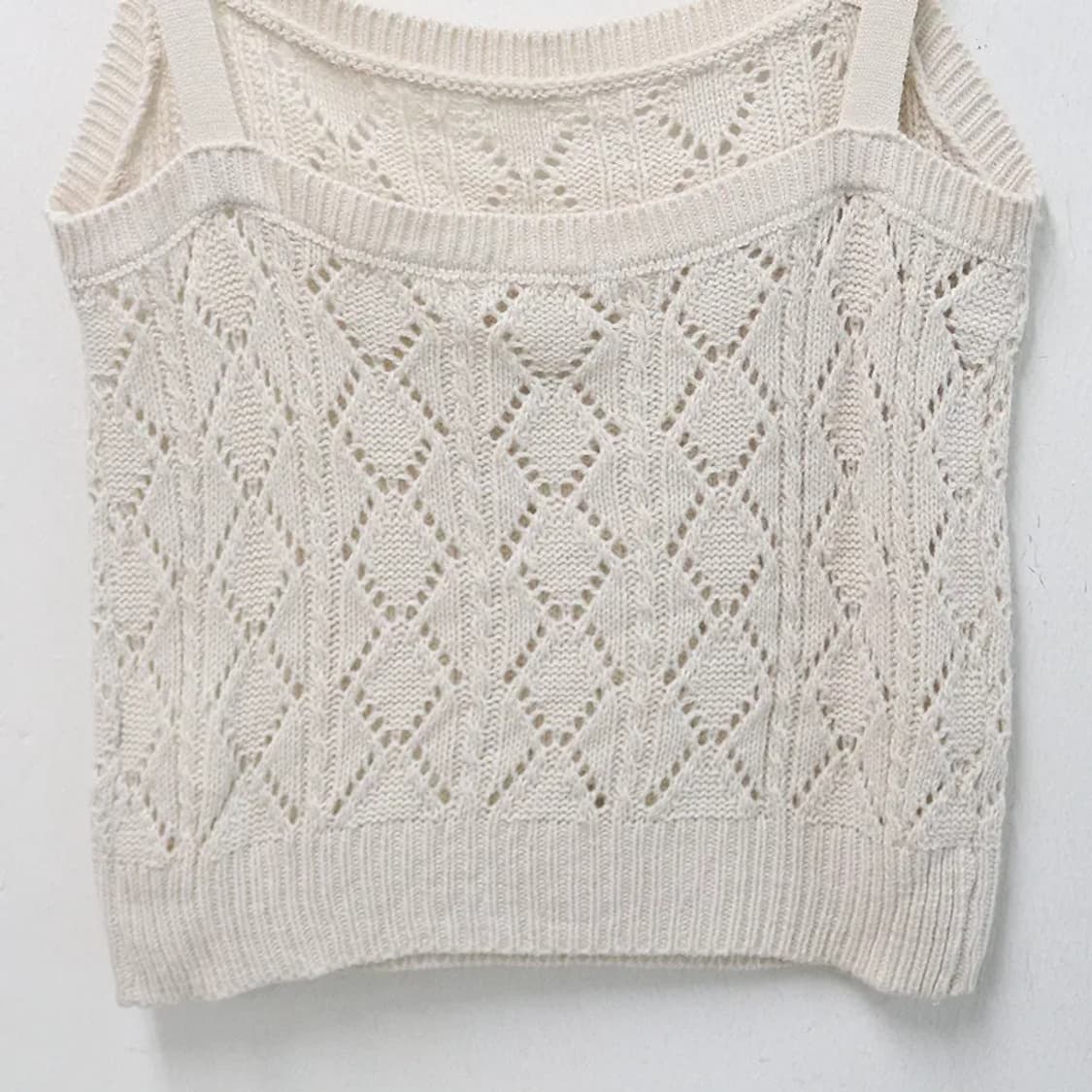 APRES JOUR 니트 슬리브리스 63060 상품이미지8