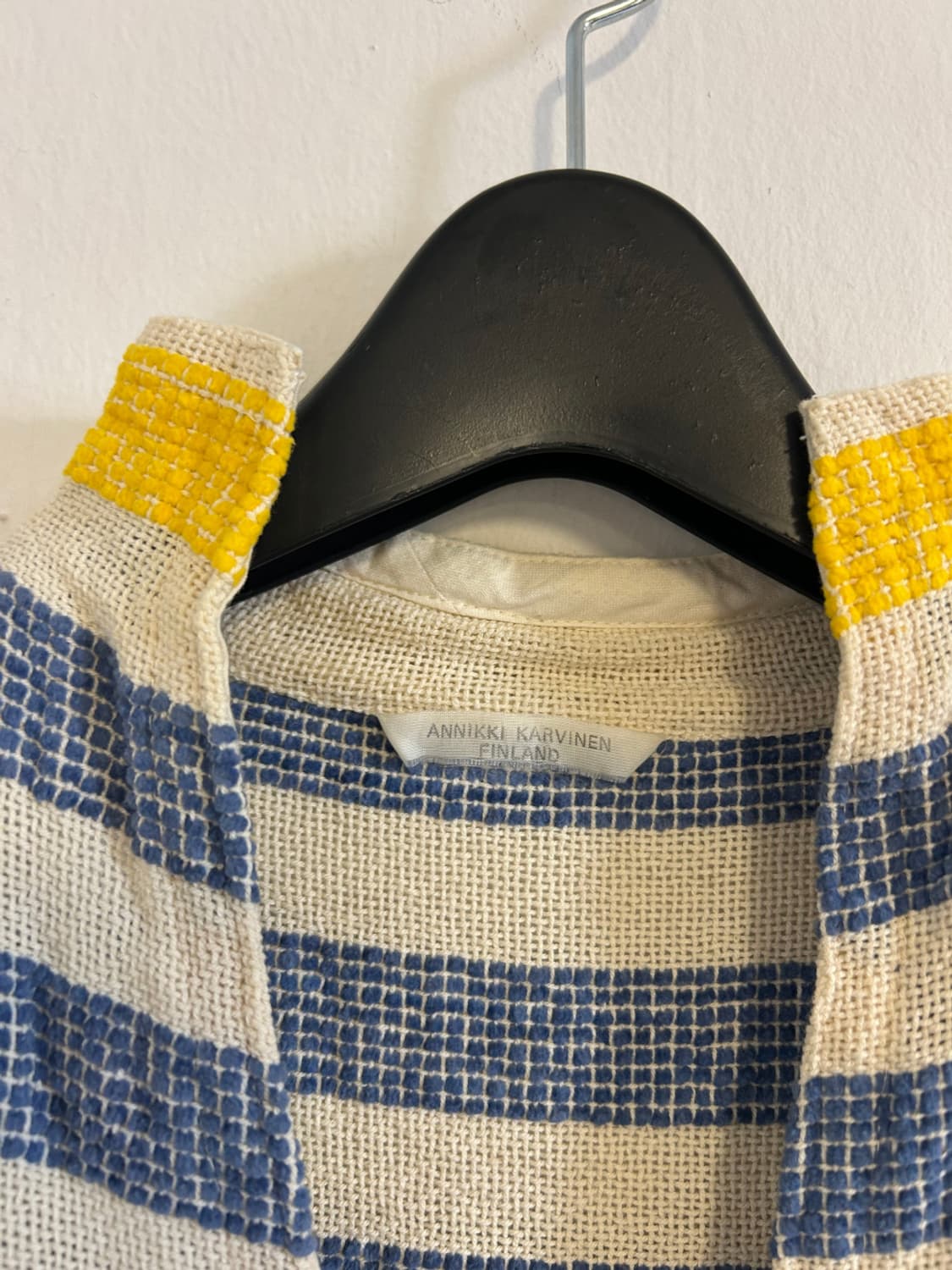 안니키에 카르비넨 노르딕 핸드메이드 스트라이프 드레스 가디건 L(W) 상품이미지3