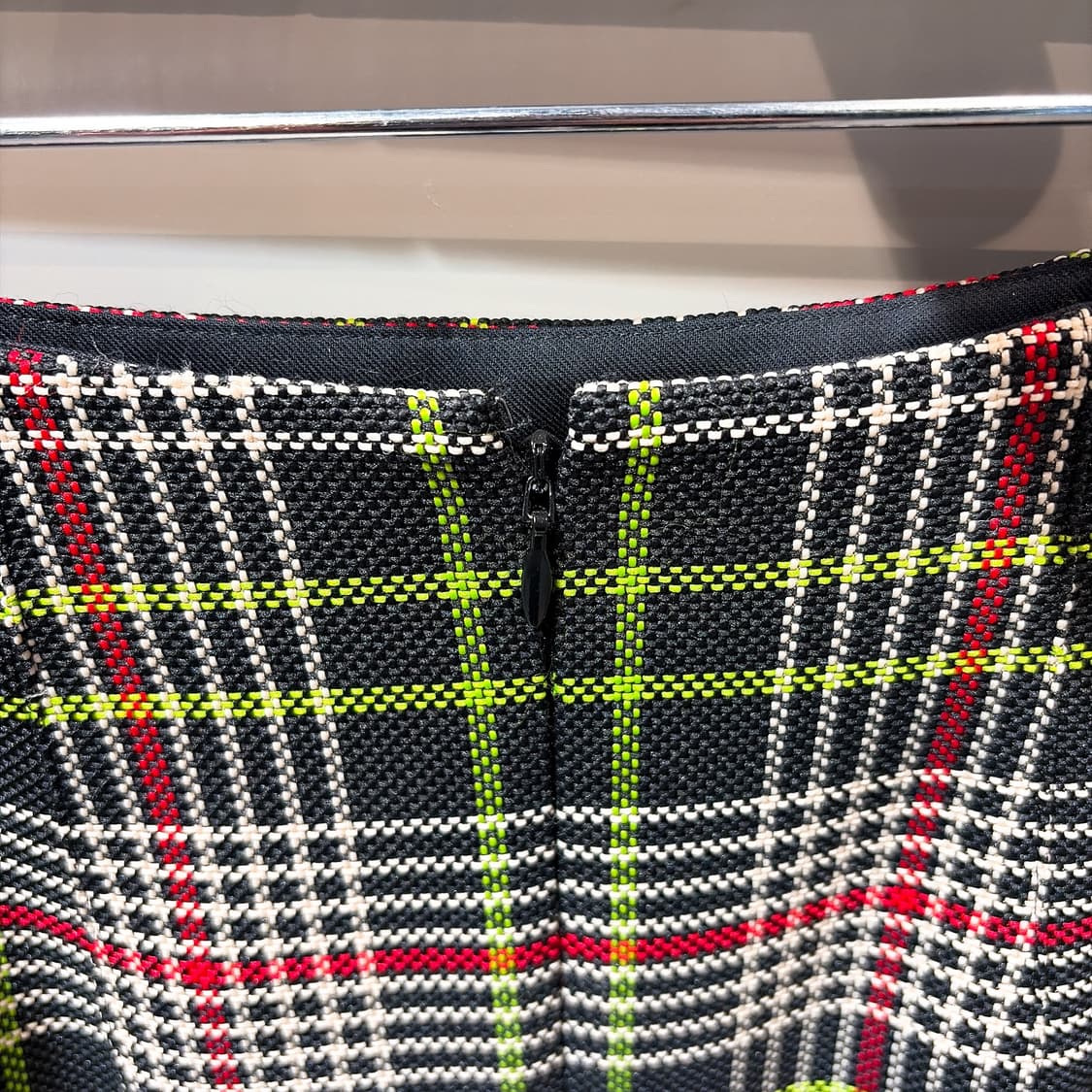 (정품/새상품) ENFOLD 엔폴드 여성 체크 플레어 스커트 상품이미지3