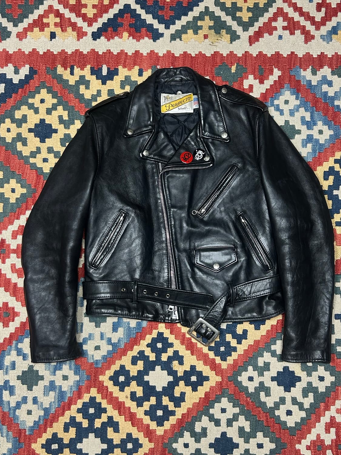 쇼트 퍼펙토 618 가죽자켓 40사이즈 상품이미지10