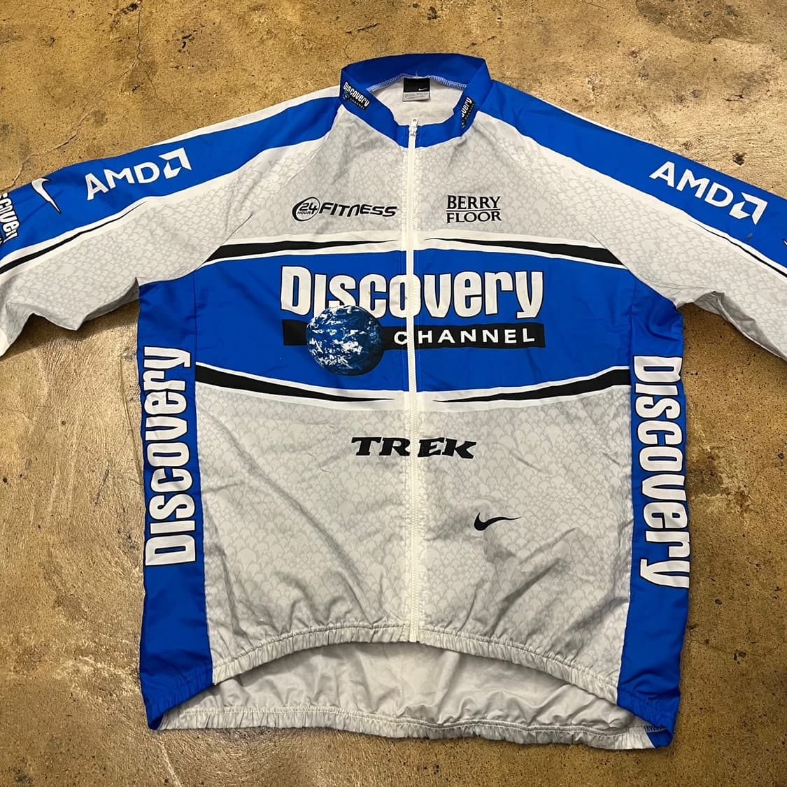 [정품/XXL] 나이키 디스커버리 채널 바람막이 자켓 AMD 트렉 b18 상품이미지3