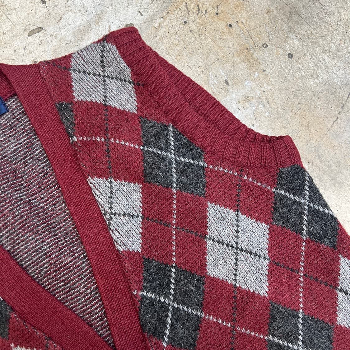 빈티지 아가일 베스트 상품이미지2