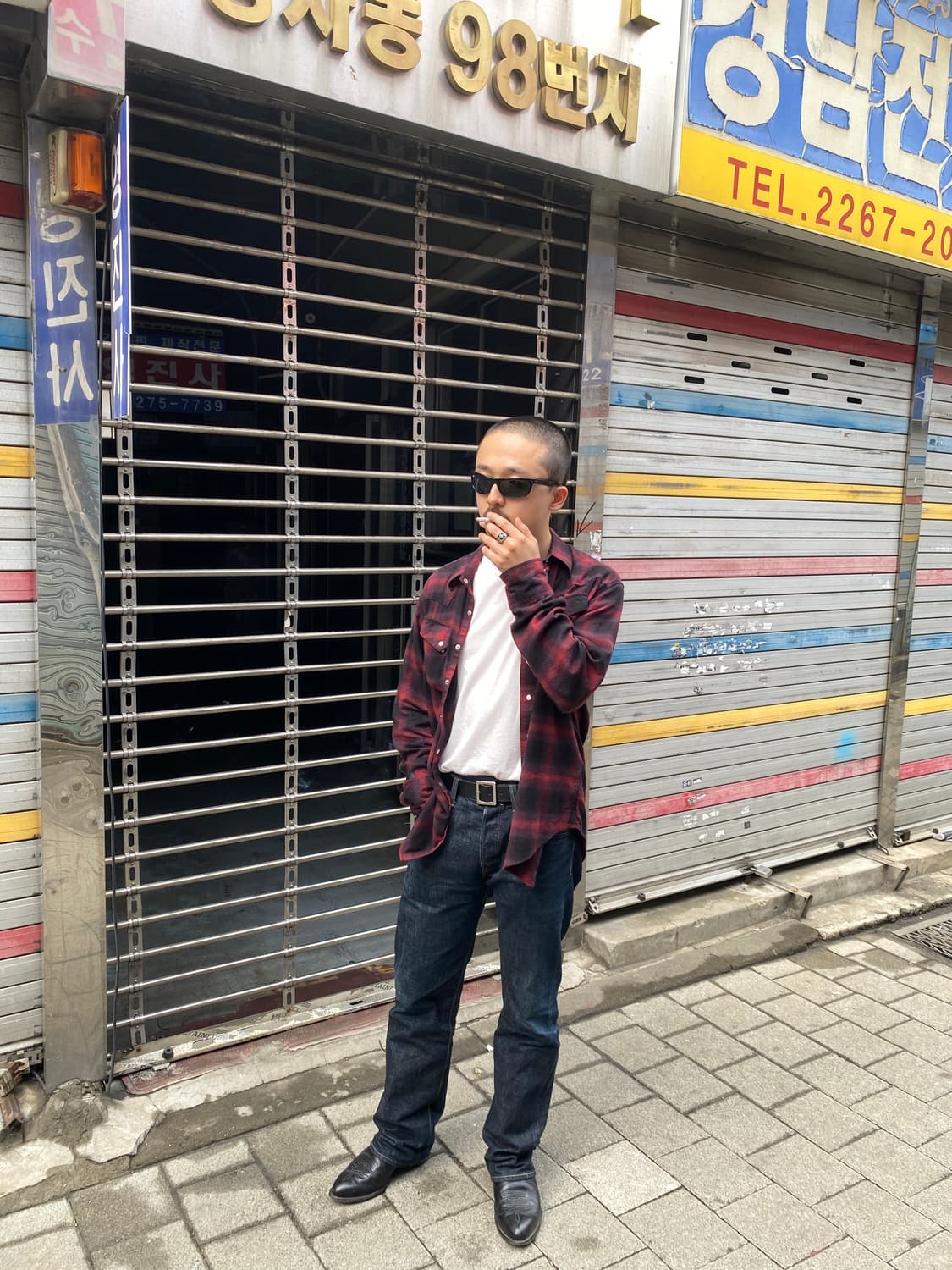 십자 포인트 볼드 반지 상품이미지6