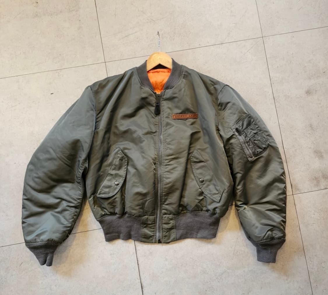 아비렉스 빈티지 ma-1 봄버 항공점퍼 L 상품이미지2