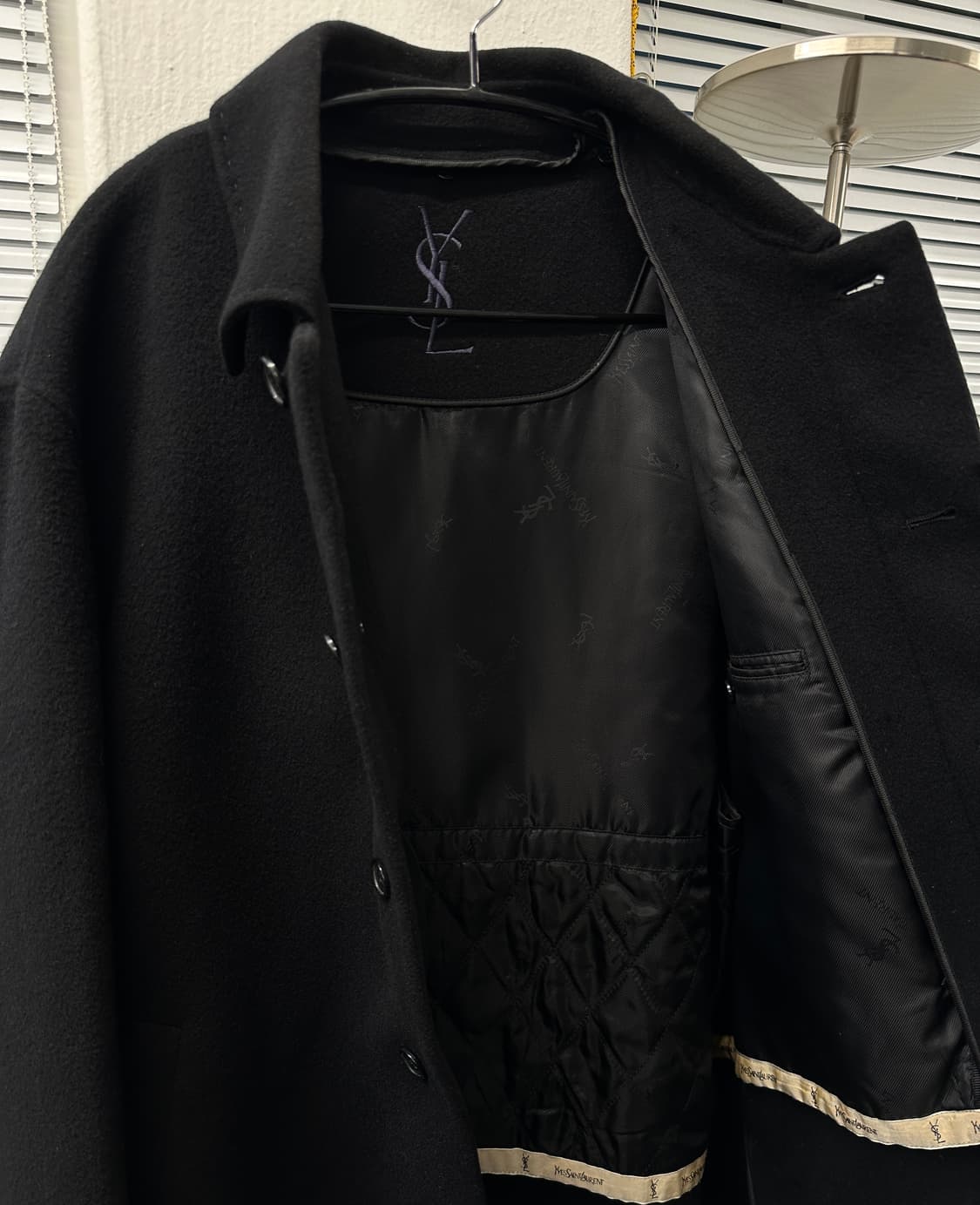 YSL 생로랑 울 자켓 코트 상품이미지5