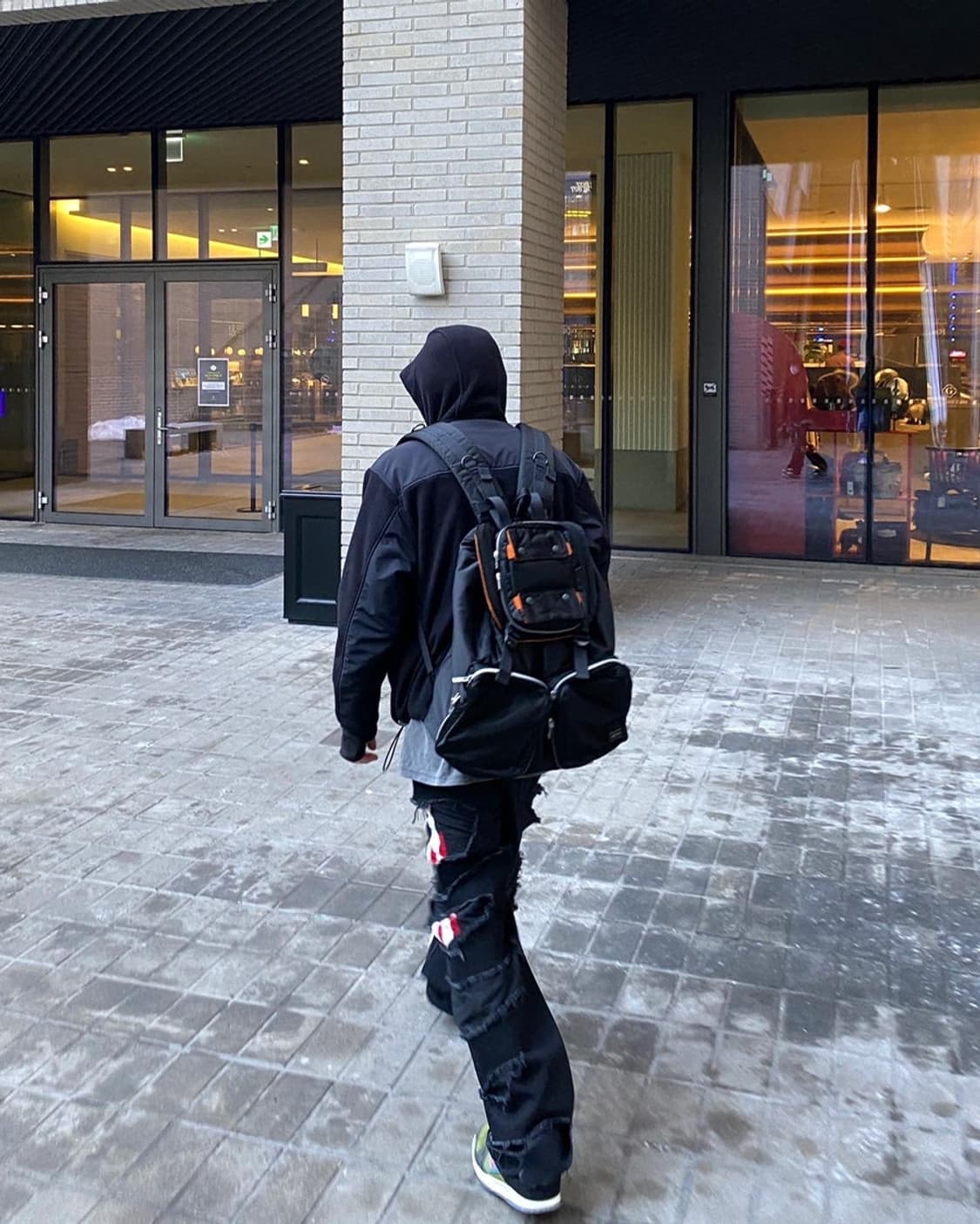 포터 탱커 백팩 블랙 상품이미지2