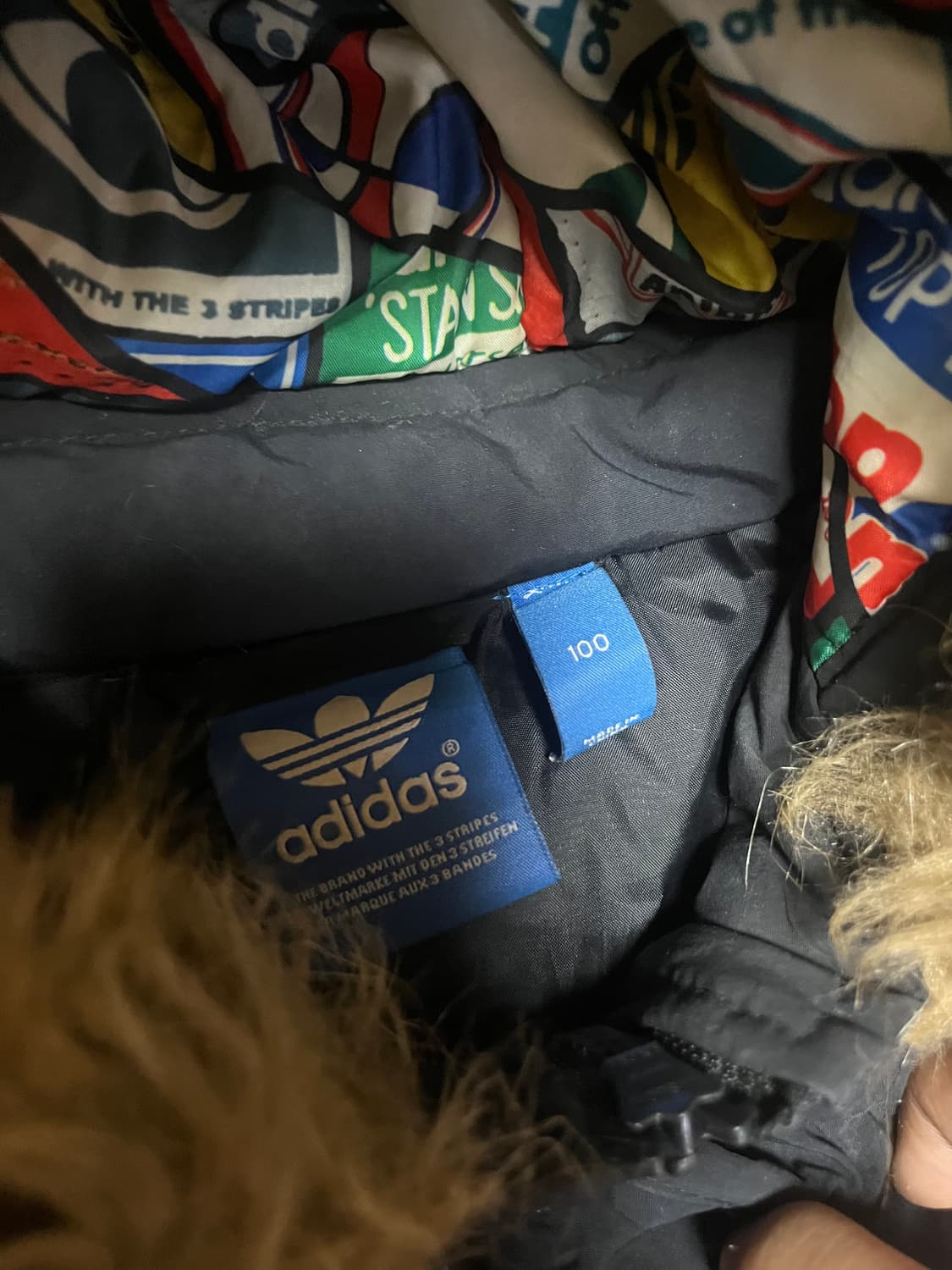 아디다스 파이어버드 벳지다운 하프패딩(100) 상품이미지3