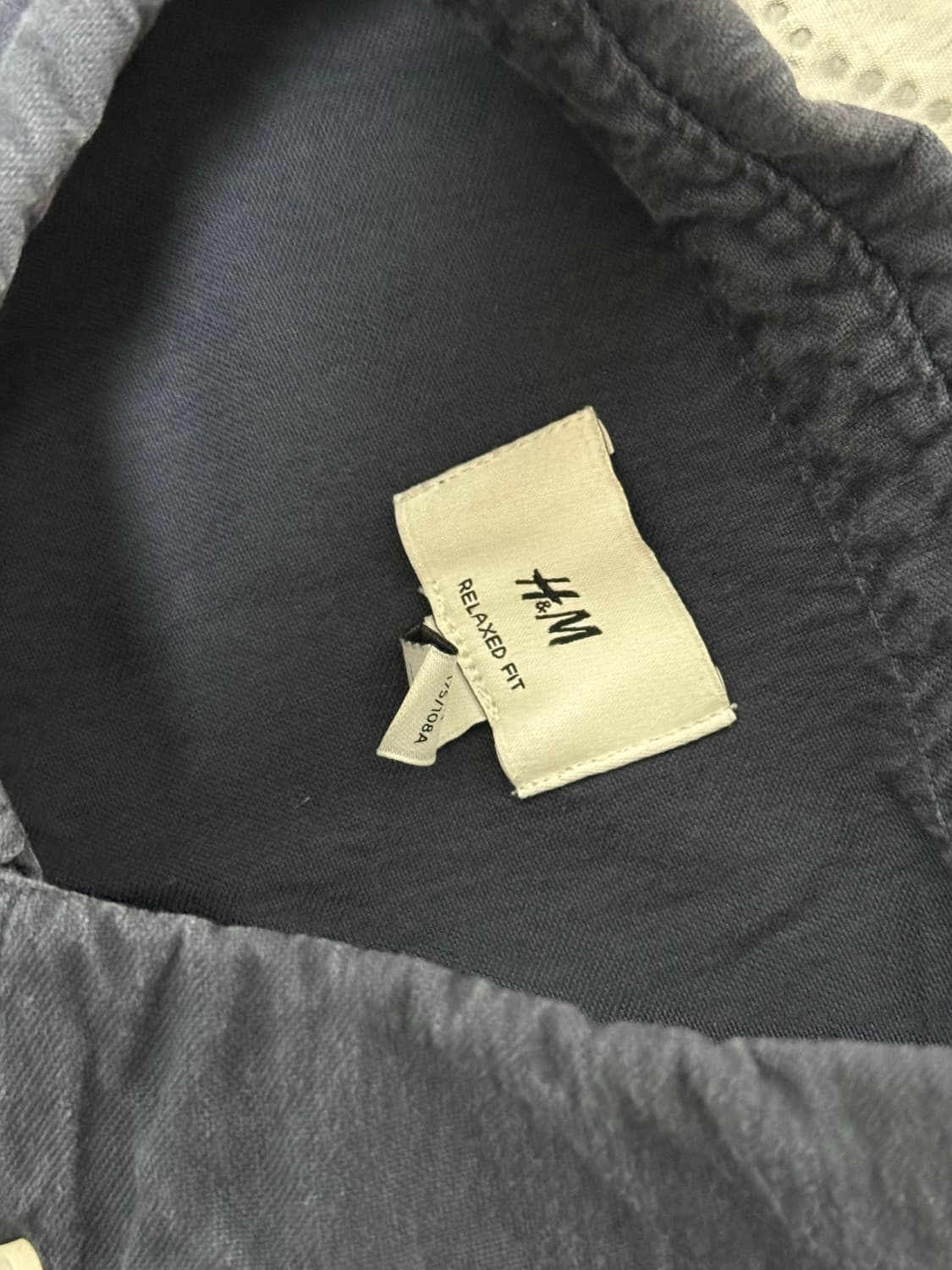 H&M 네이비 셔츠 상품이미지2