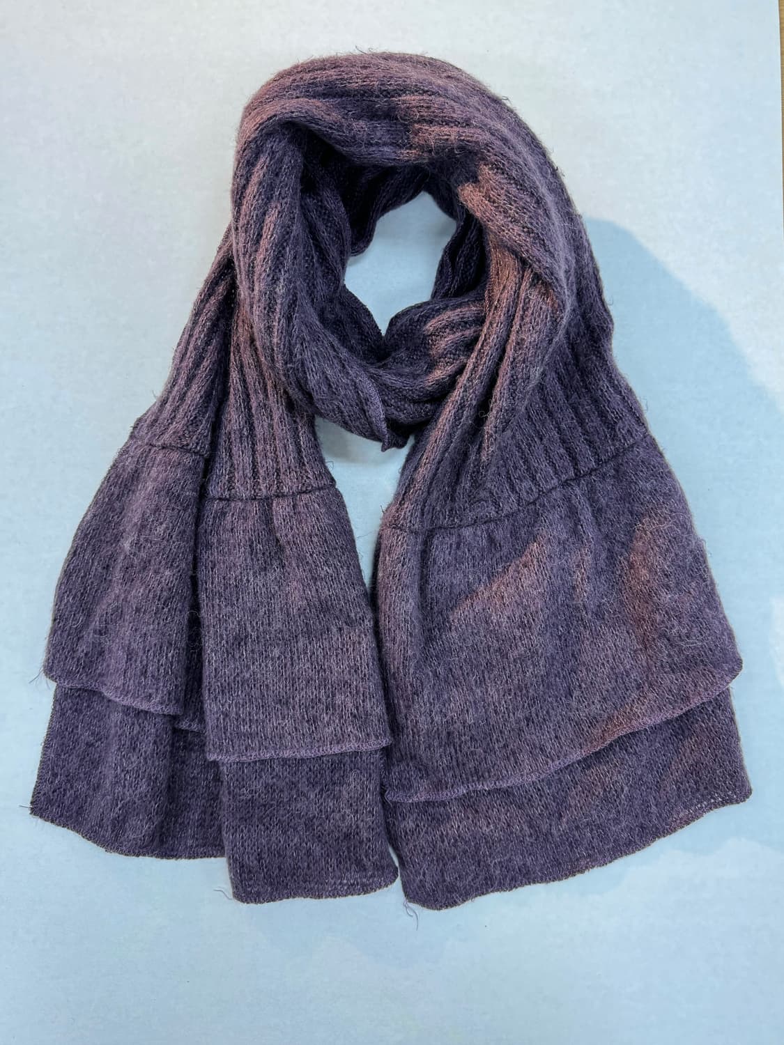 Purple frill muffler 상품이미지1