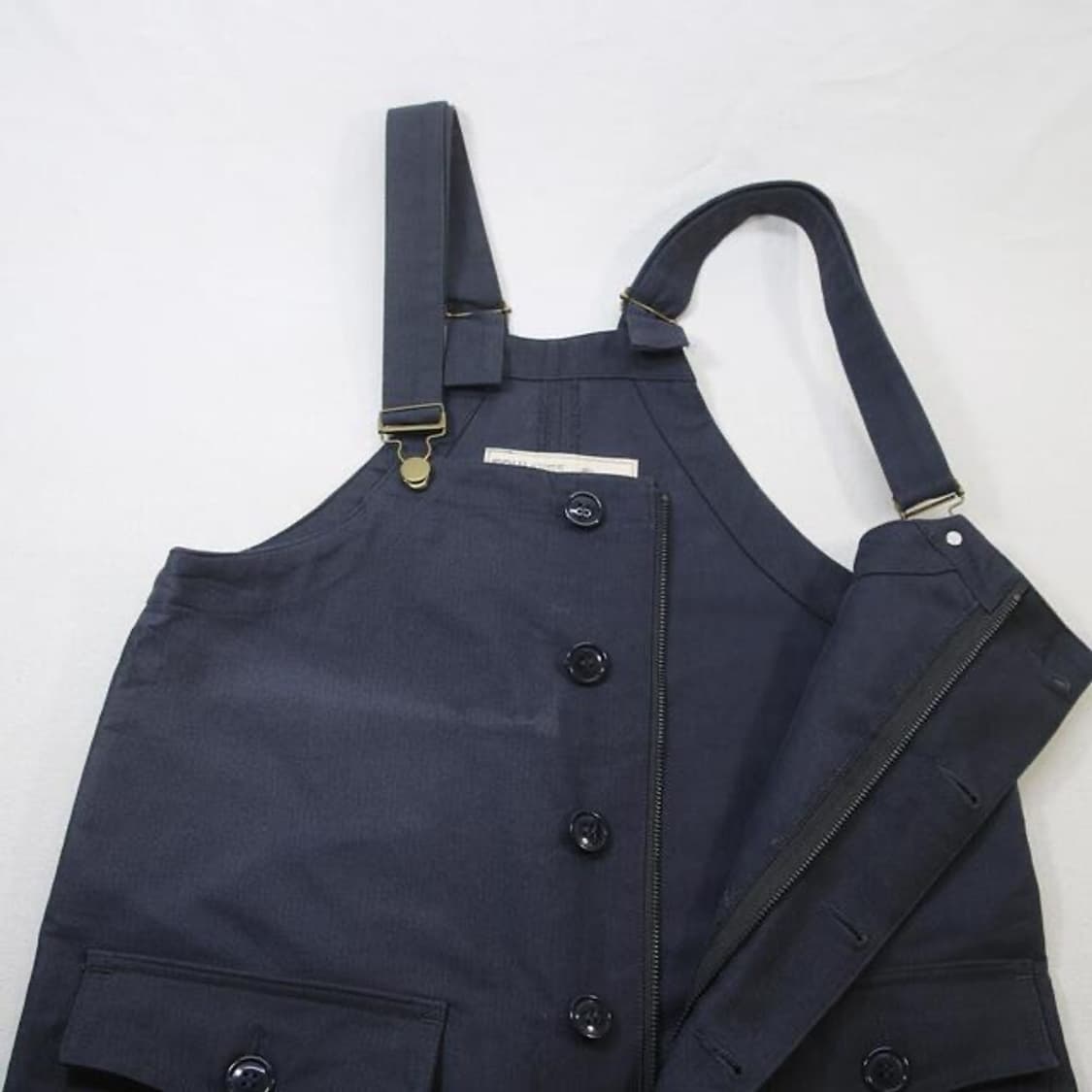 (착용컷) 프랑스 해군 오버롤 데크 팬츠 (남성용) 상품이미지5