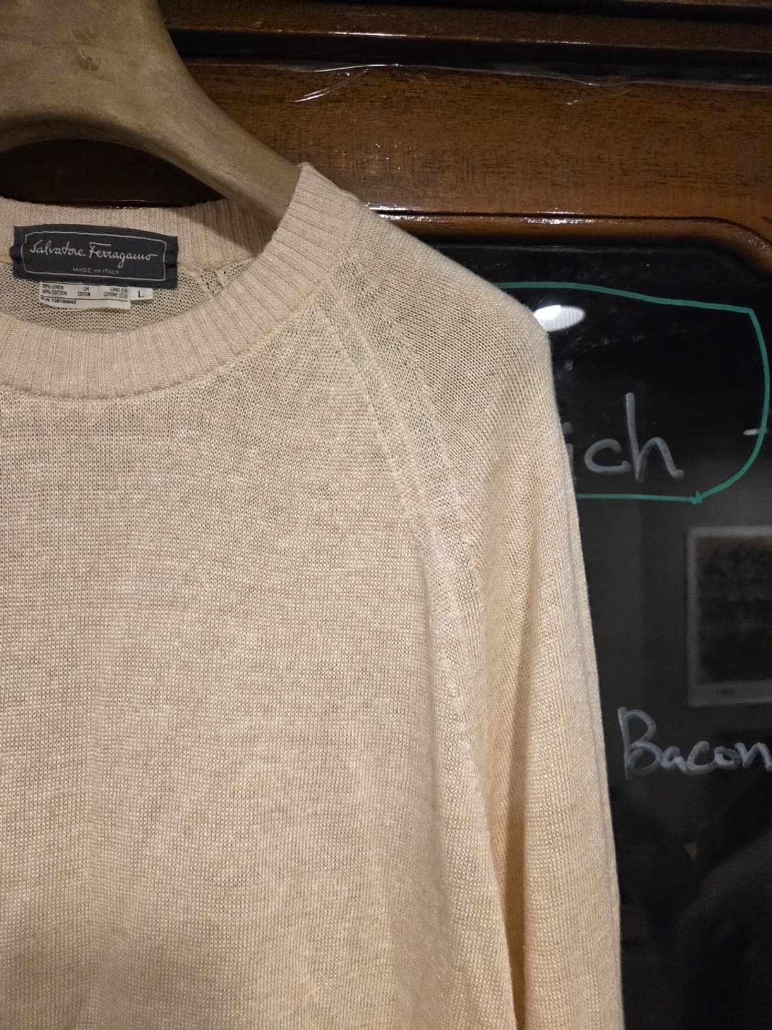 살바토레 페라가모 린넨/코튼 니트 상품이미지7