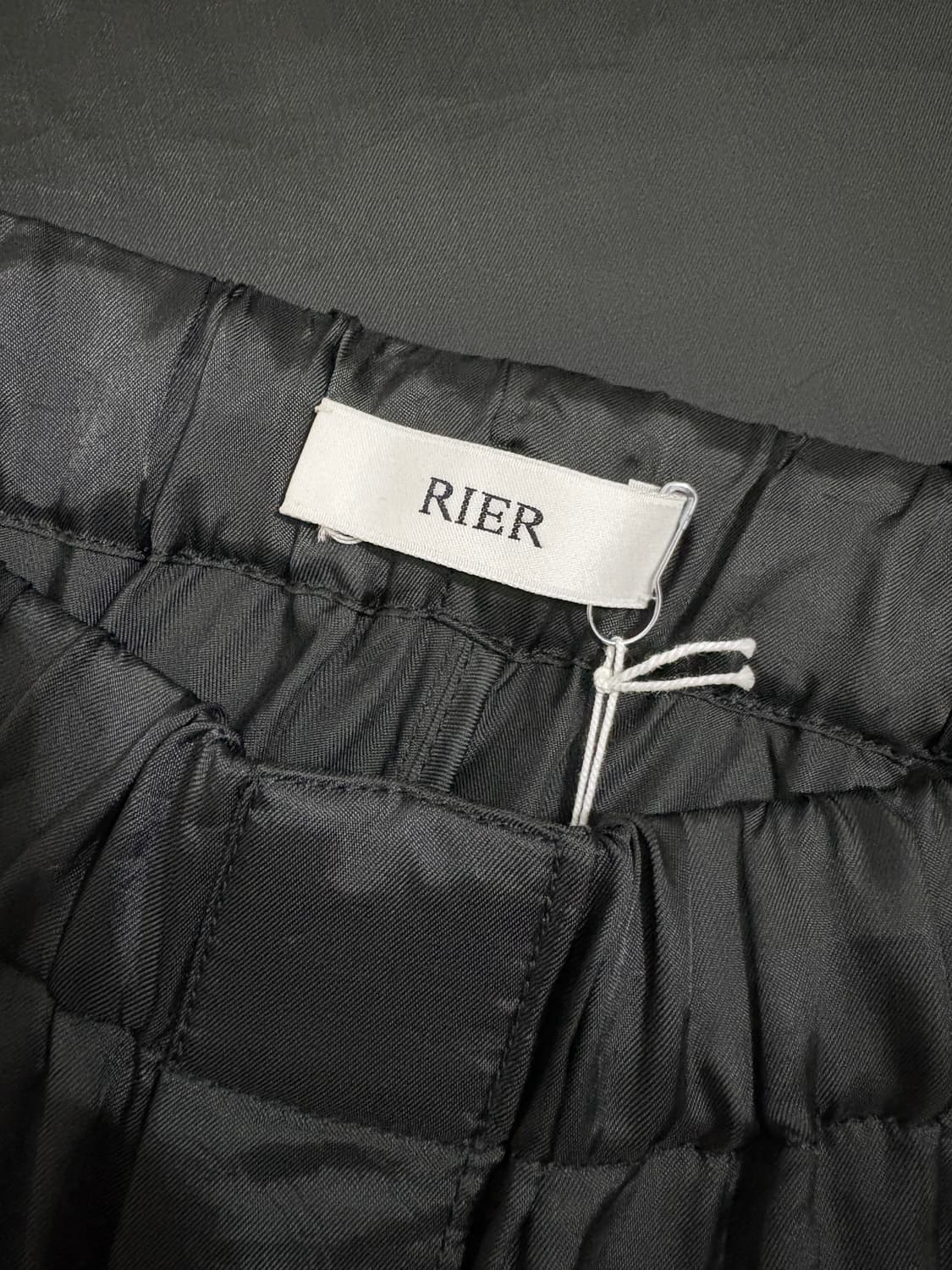 리에르 RIER / 큐프로 팬츠 라이닝 트라우저 / XS 상품이미지5