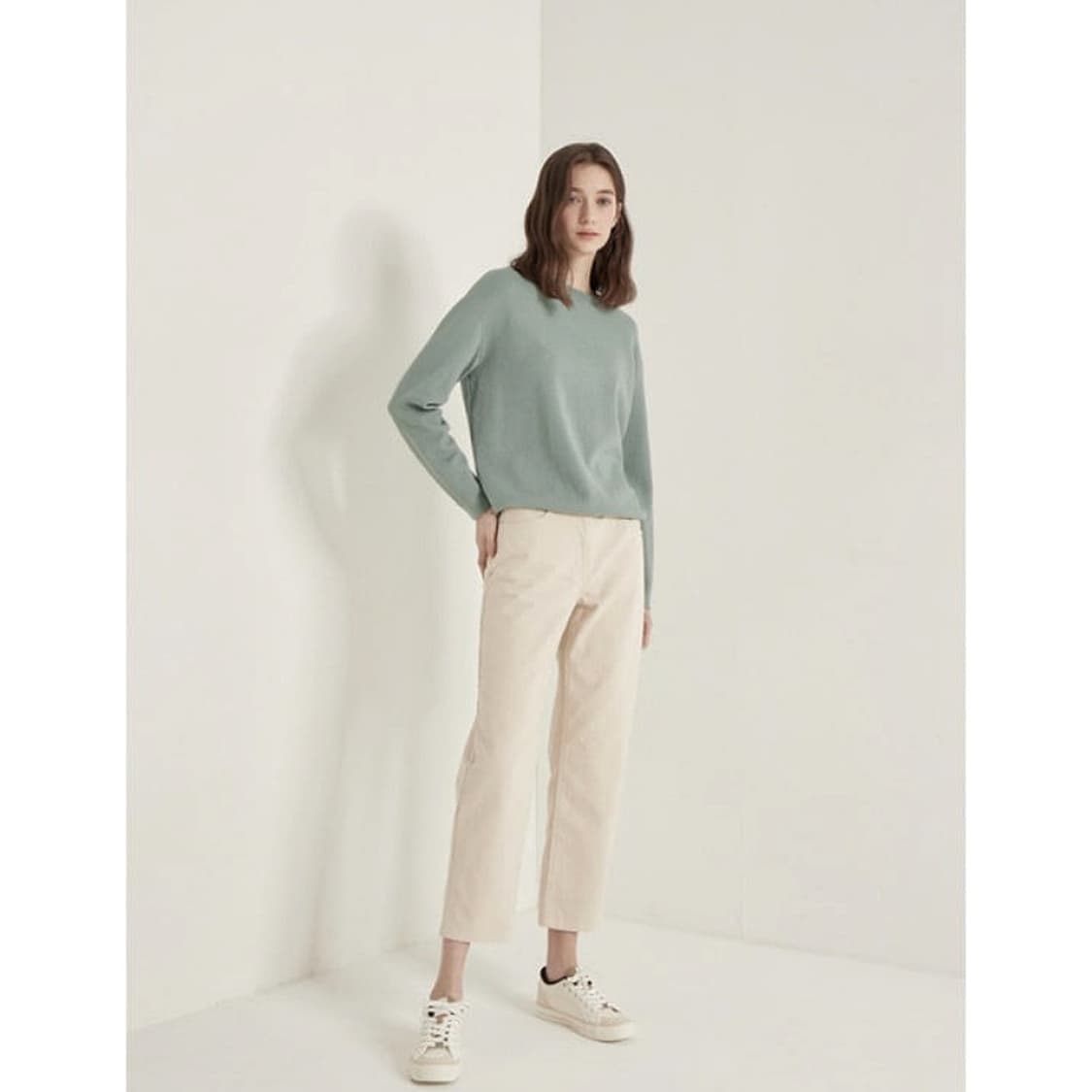 SJSJ 크롭 데님 팬츠 (OT) 상품이미지1