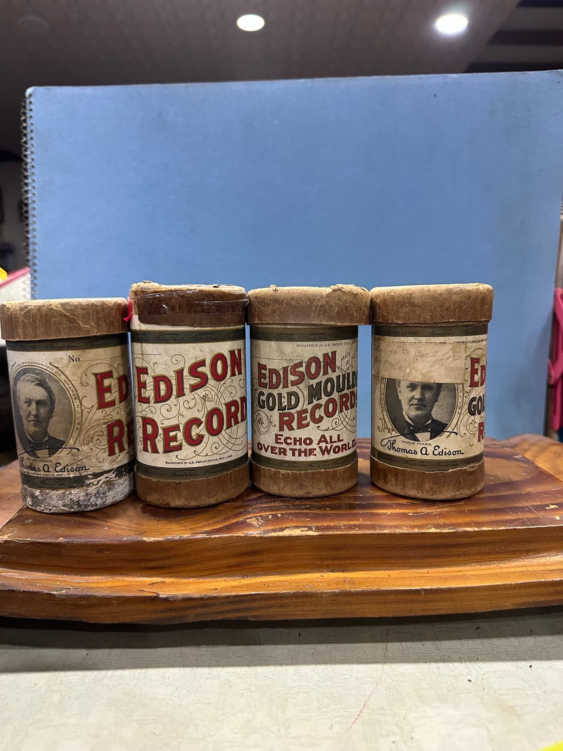 Edison Gold Moulded Record(에디슨 축음기) 상품이미지3