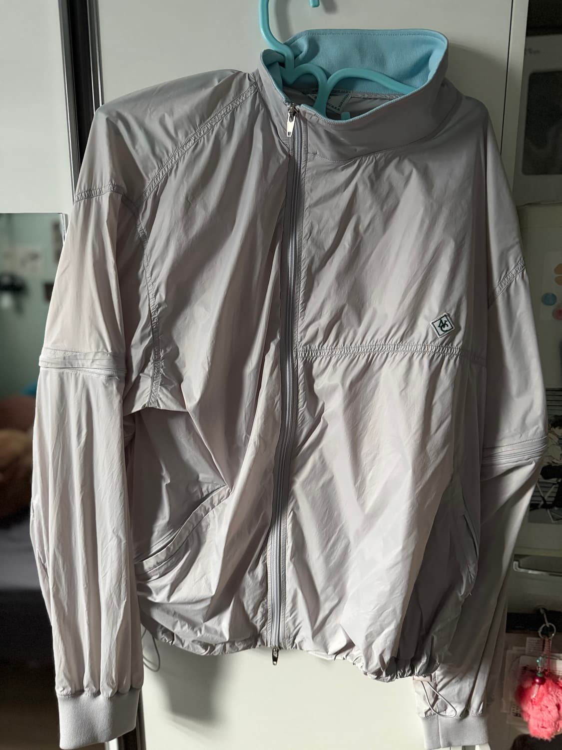 노컨텐츠  Unbalance windbreaker jumper  상품이미지3