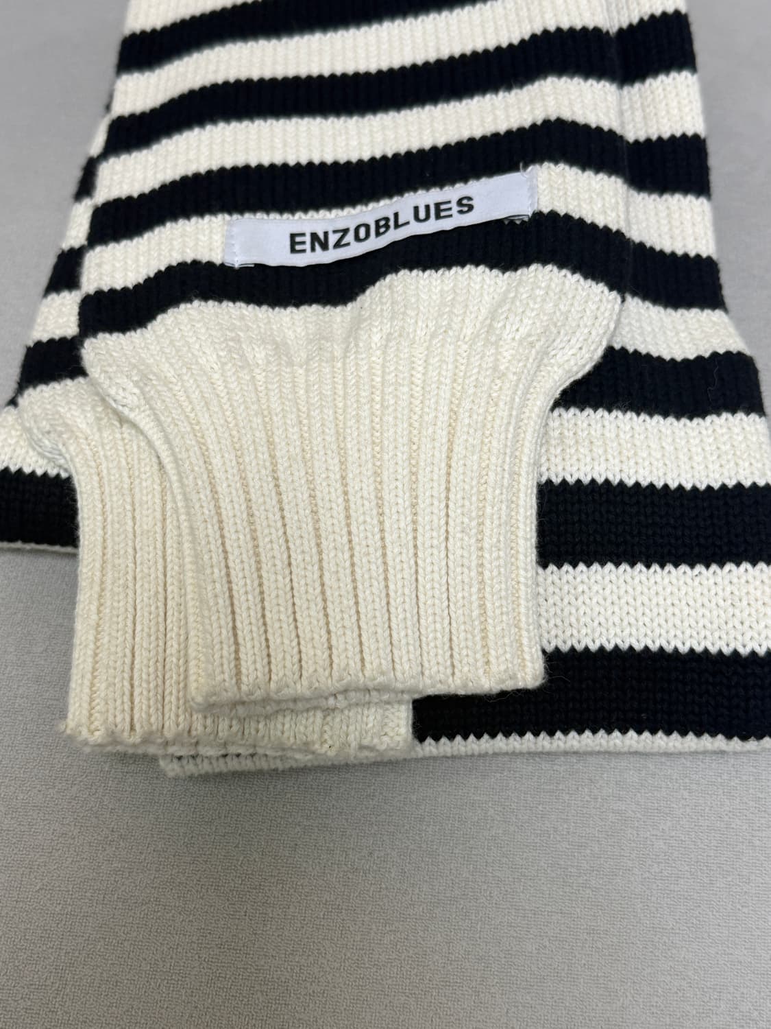 엔조블루스 스트라이프 머플러 상품이미지2