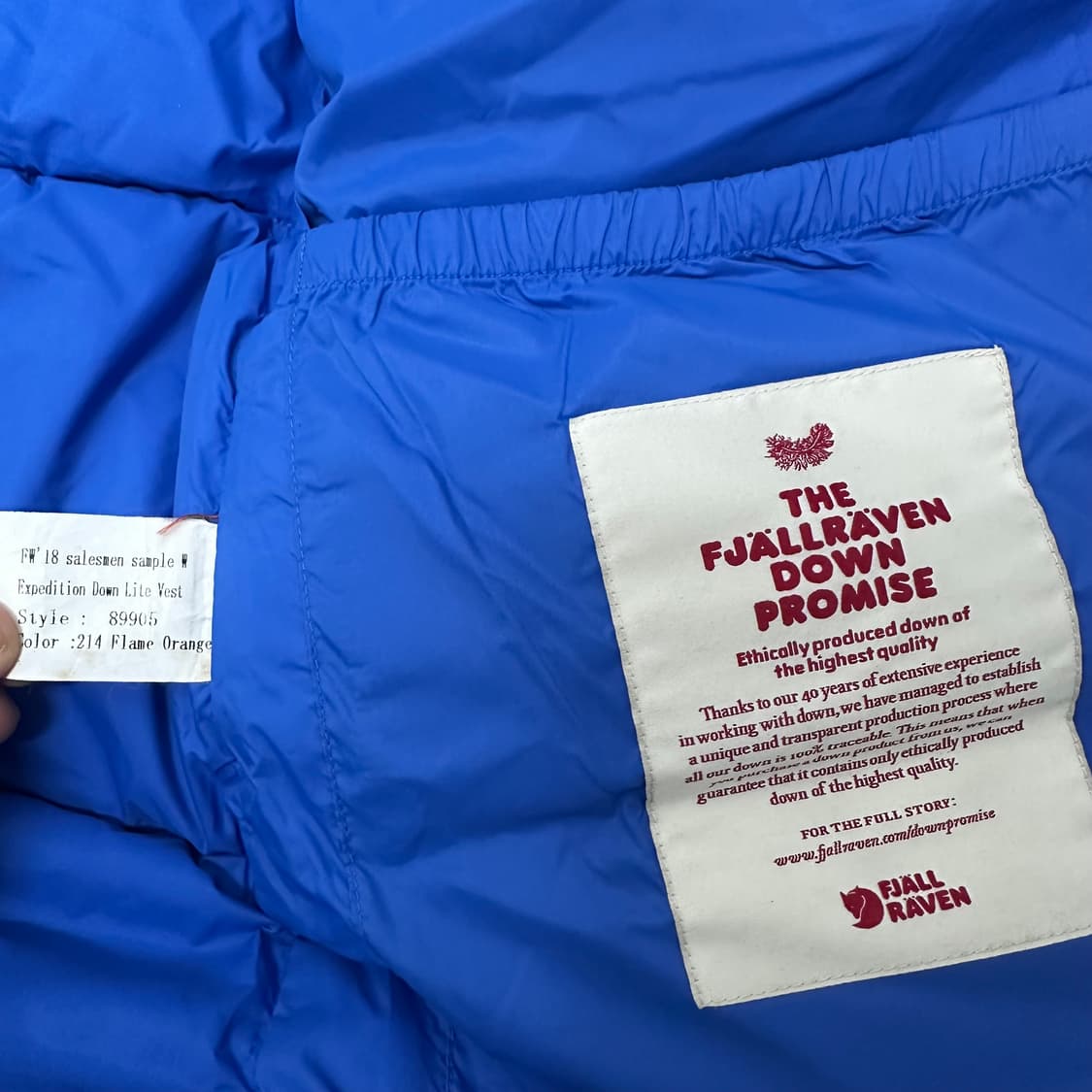 피엘라벤 여성 다운 패딩 조끼 S 상품이미지9