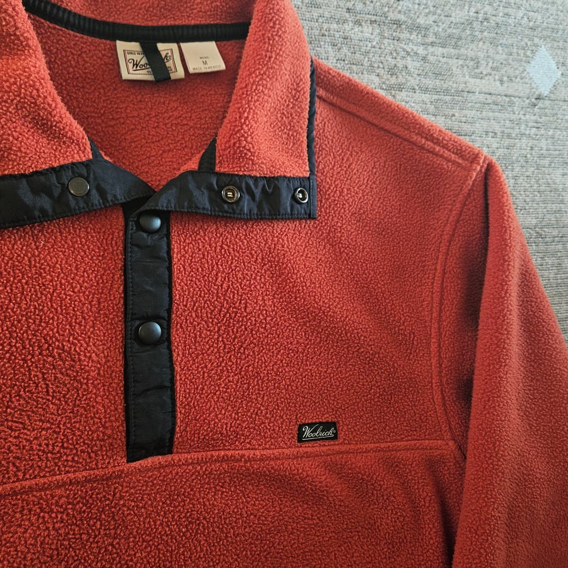 90s 울리치 폴라텍 신칠라 스냅티 상품이미지2