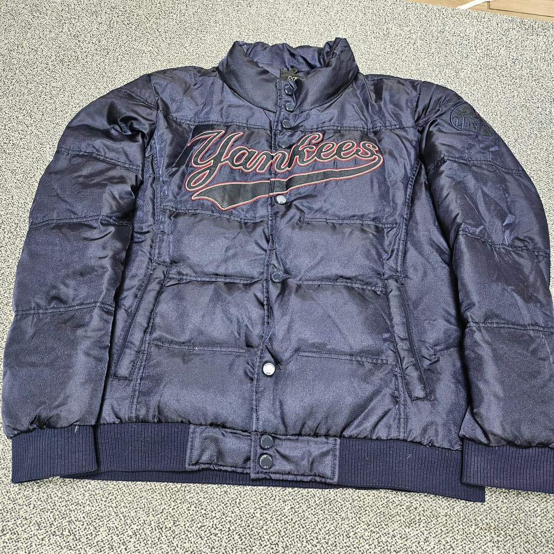 MLB양키즈 빅로고 패딩 상품이미지1