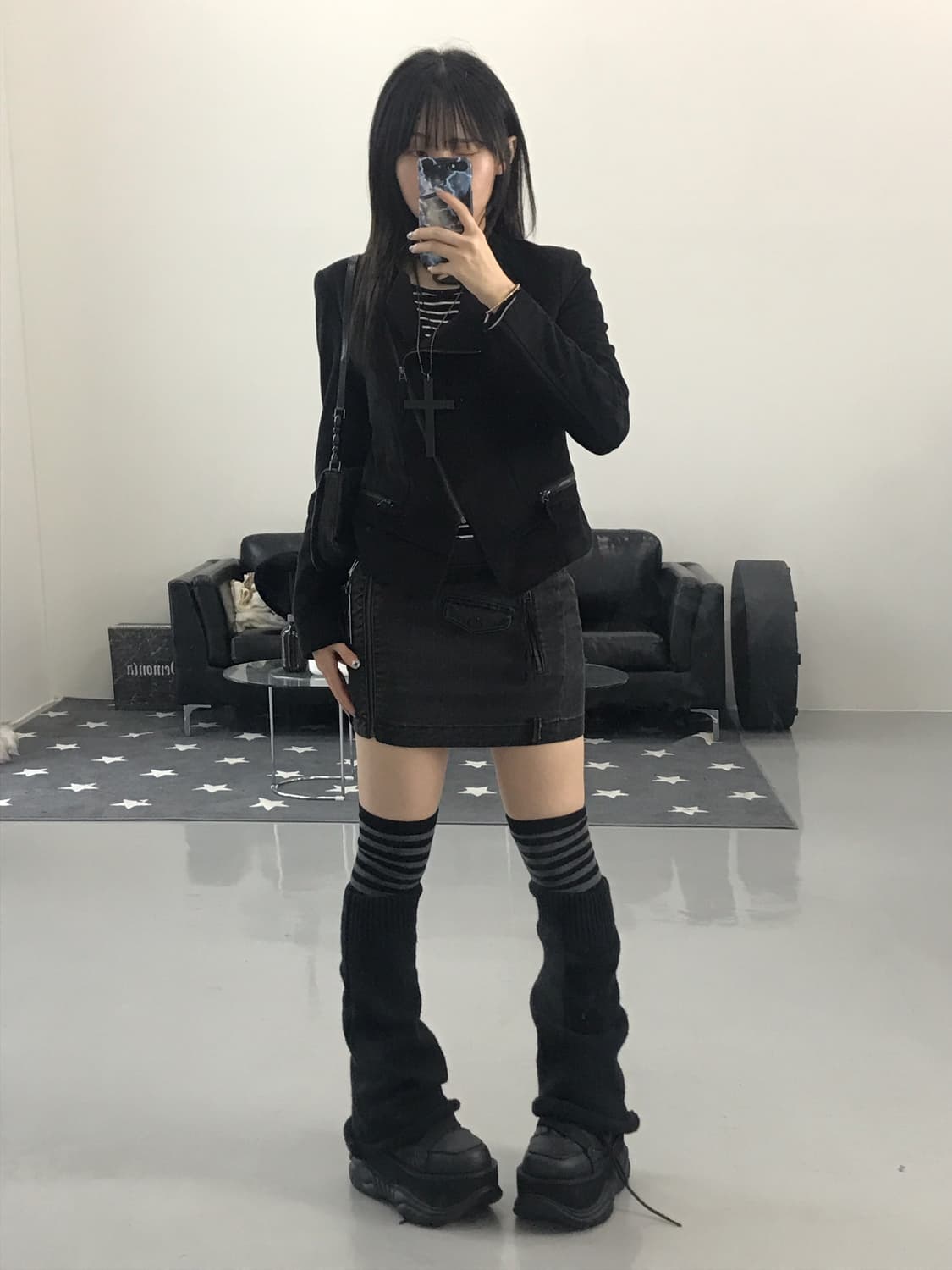 G By Guess Detail Mini Skirts 상품이미지3