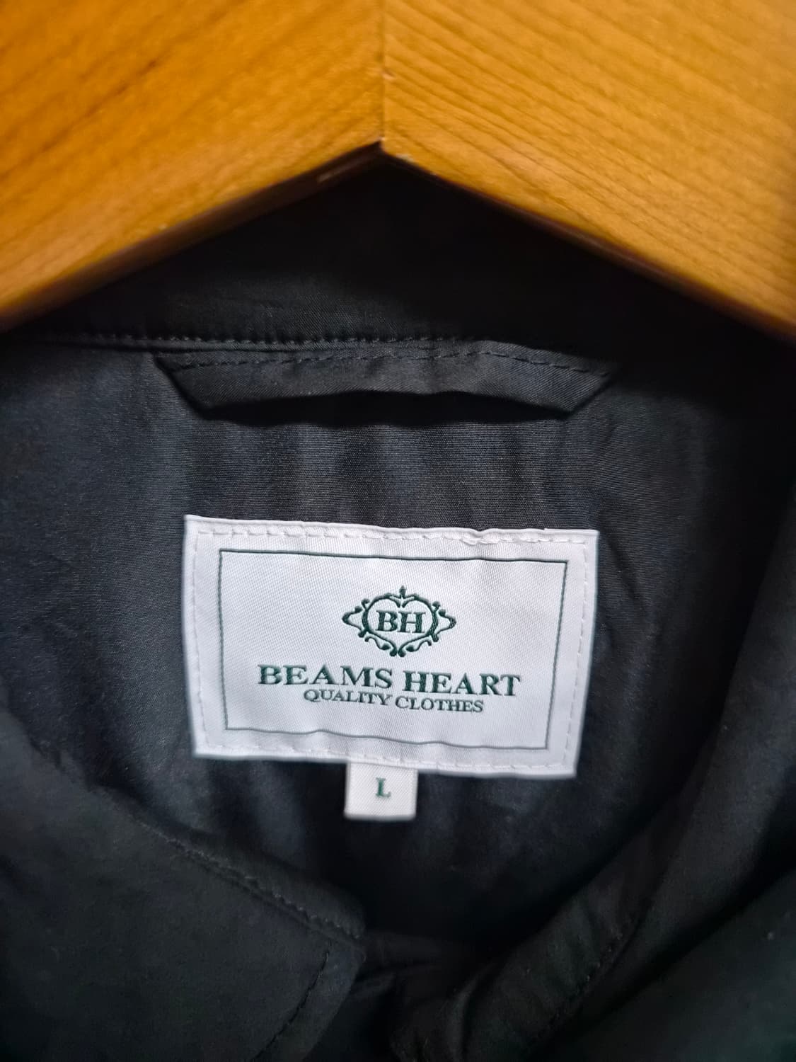 새제품 L/100) BEAMS HEART 빔즈 하트 경량 패딩 팝니다 상품이미지4
