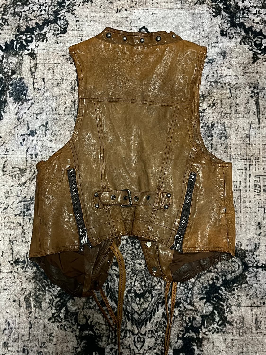 스터드 램 스킨 웨스턴 자켓 상품이미지9