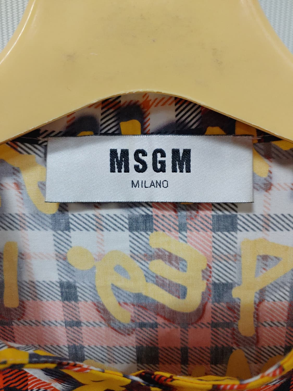 MSGM 체크 롱 원피스 여성42  66 상품이미지4